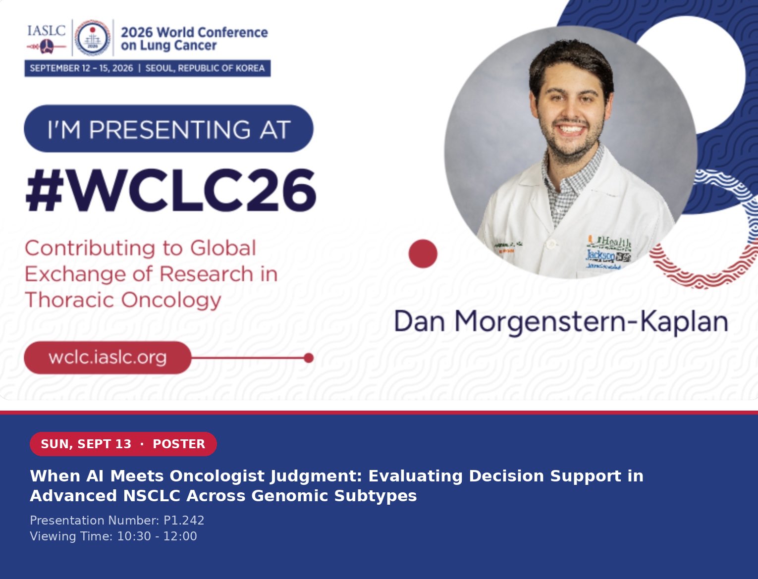 I’m Presenting at #WCLC26 today!
We tested 6 AI tools (ChatGPT, Gemini, Claude, Grok, ASC