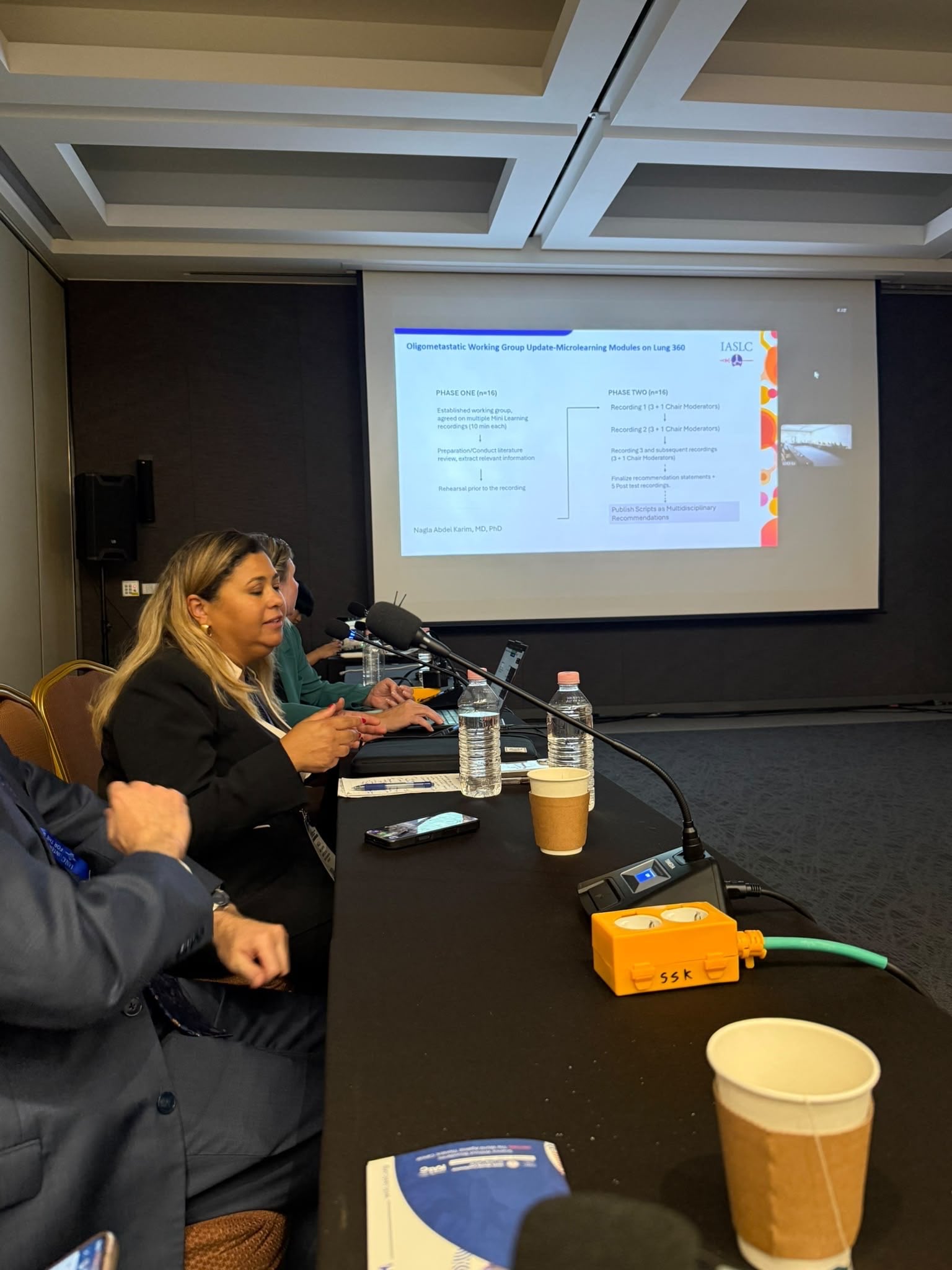 It was such a great pleasure presenting to our oligometastatic subcommittee the updates ab