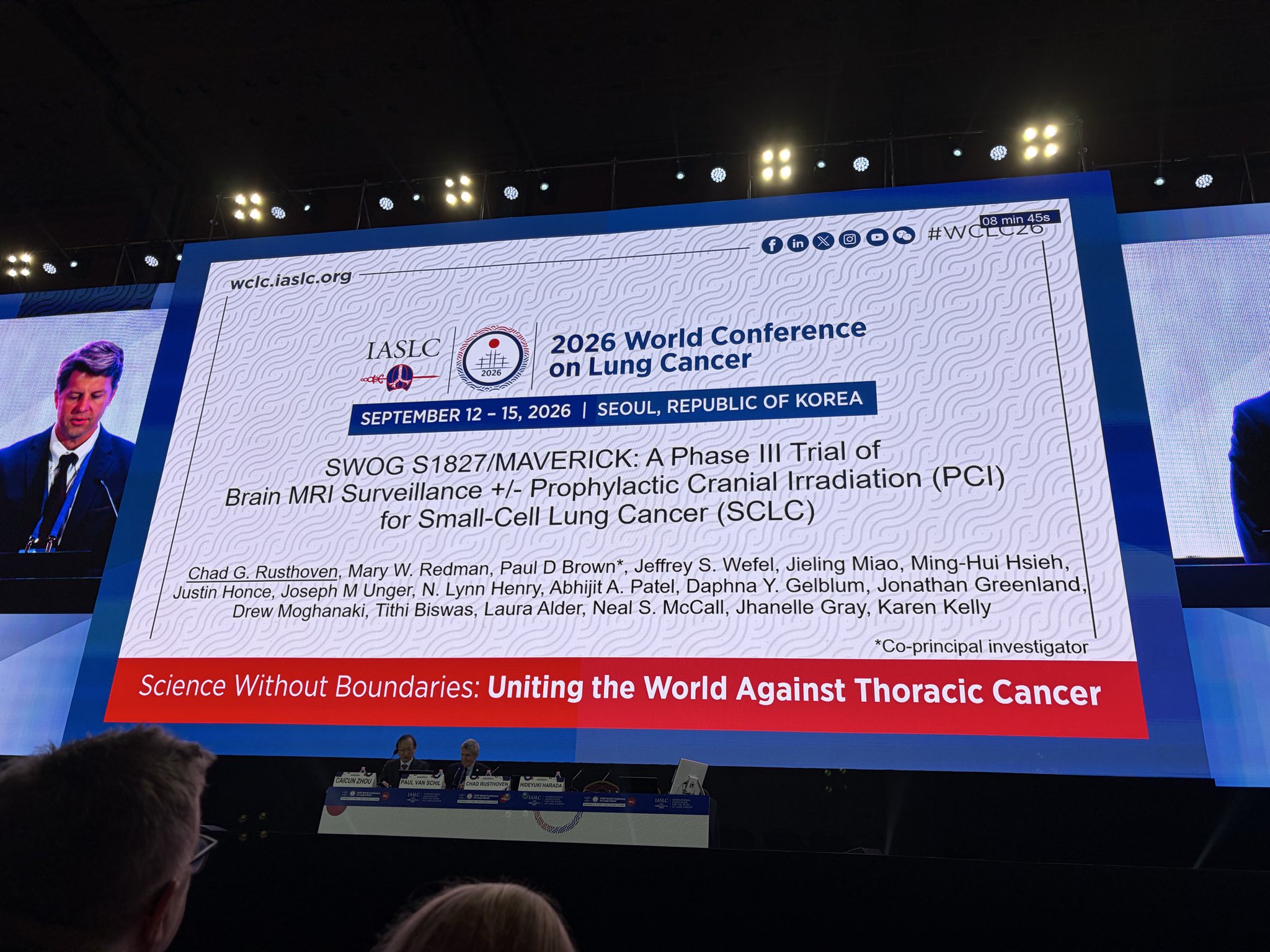 Groundbreaking data at #WCLC26 , MAVERICK! So honored to play a small role in this practic