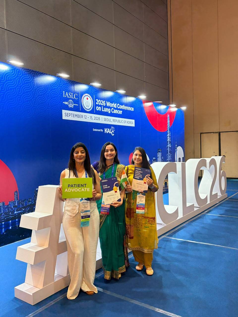 Lung Connect India Foundation is incredibly proud to have three of our members representin
