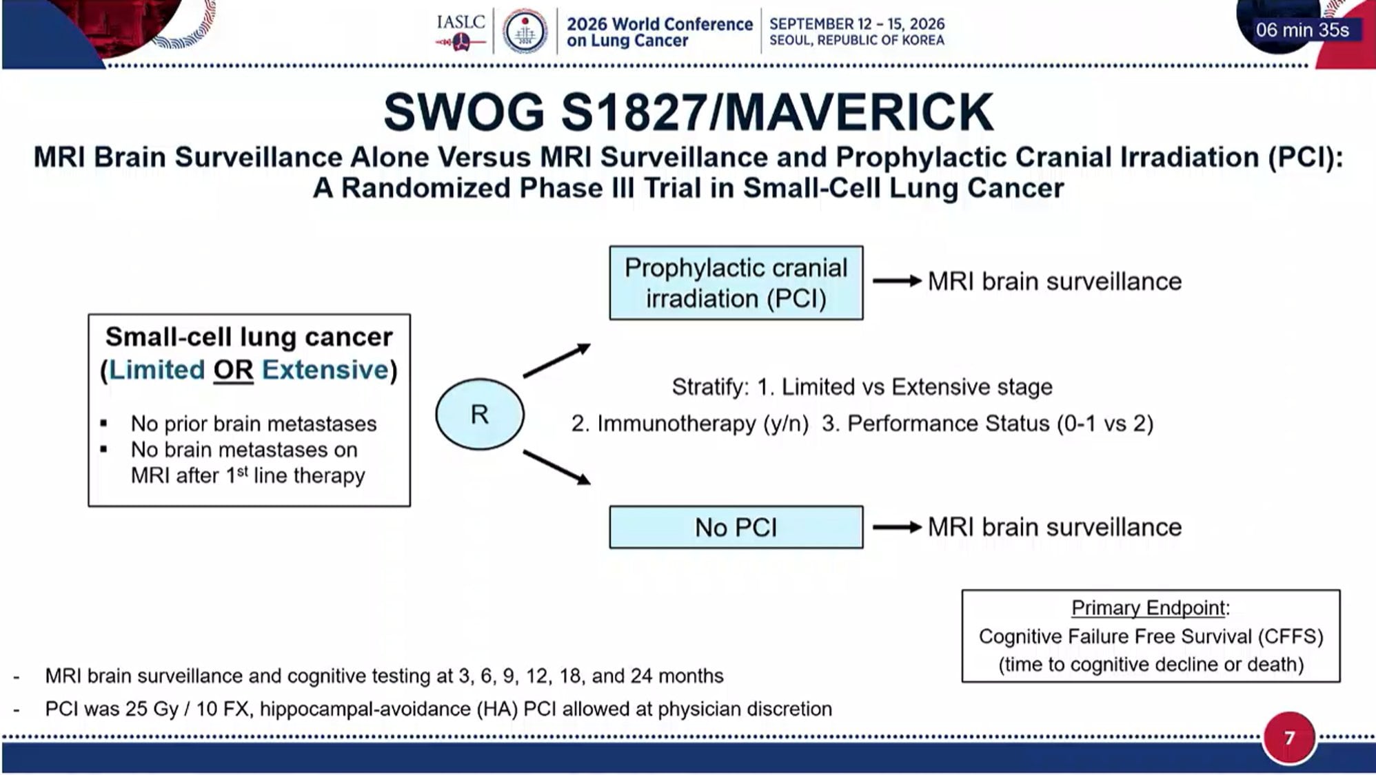 MAVERICK WCLC 2026 slide shared by @HHorinouchi - 🆙#WCLC26 #LCSM Plenary Session
🔥SWOG S1827 MAVERICK: Phase III Trial o
