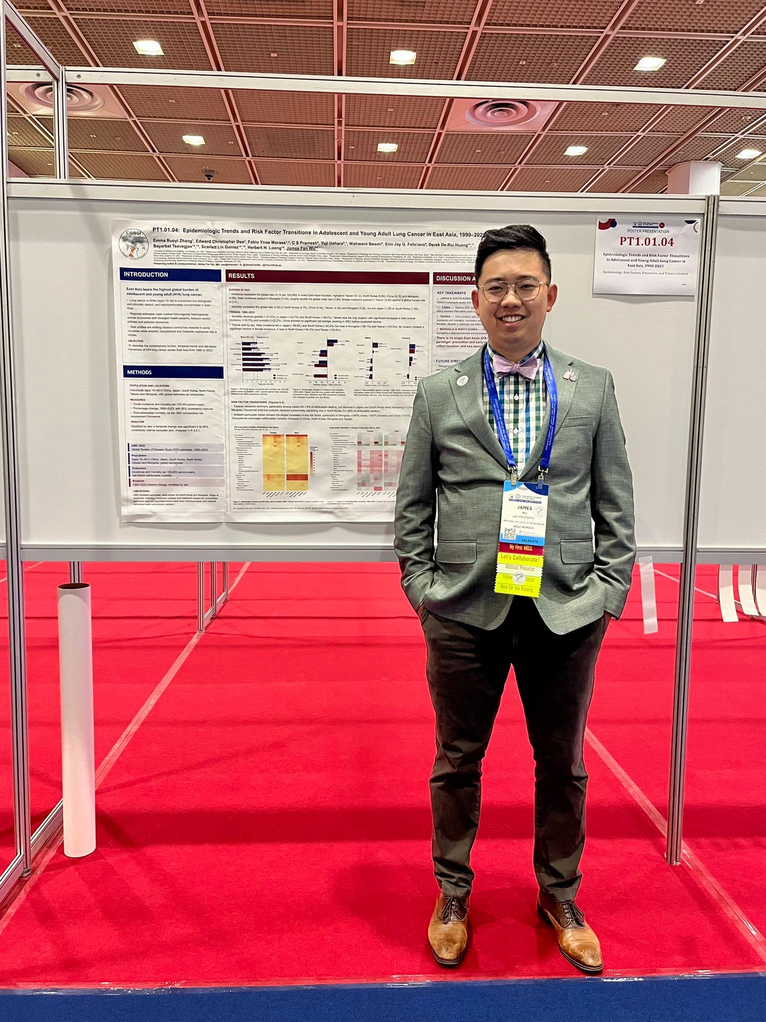 Come by #WCLC26 — PT1.01.04: adolescent and young adult lung cancer in East Asia, 1990–202