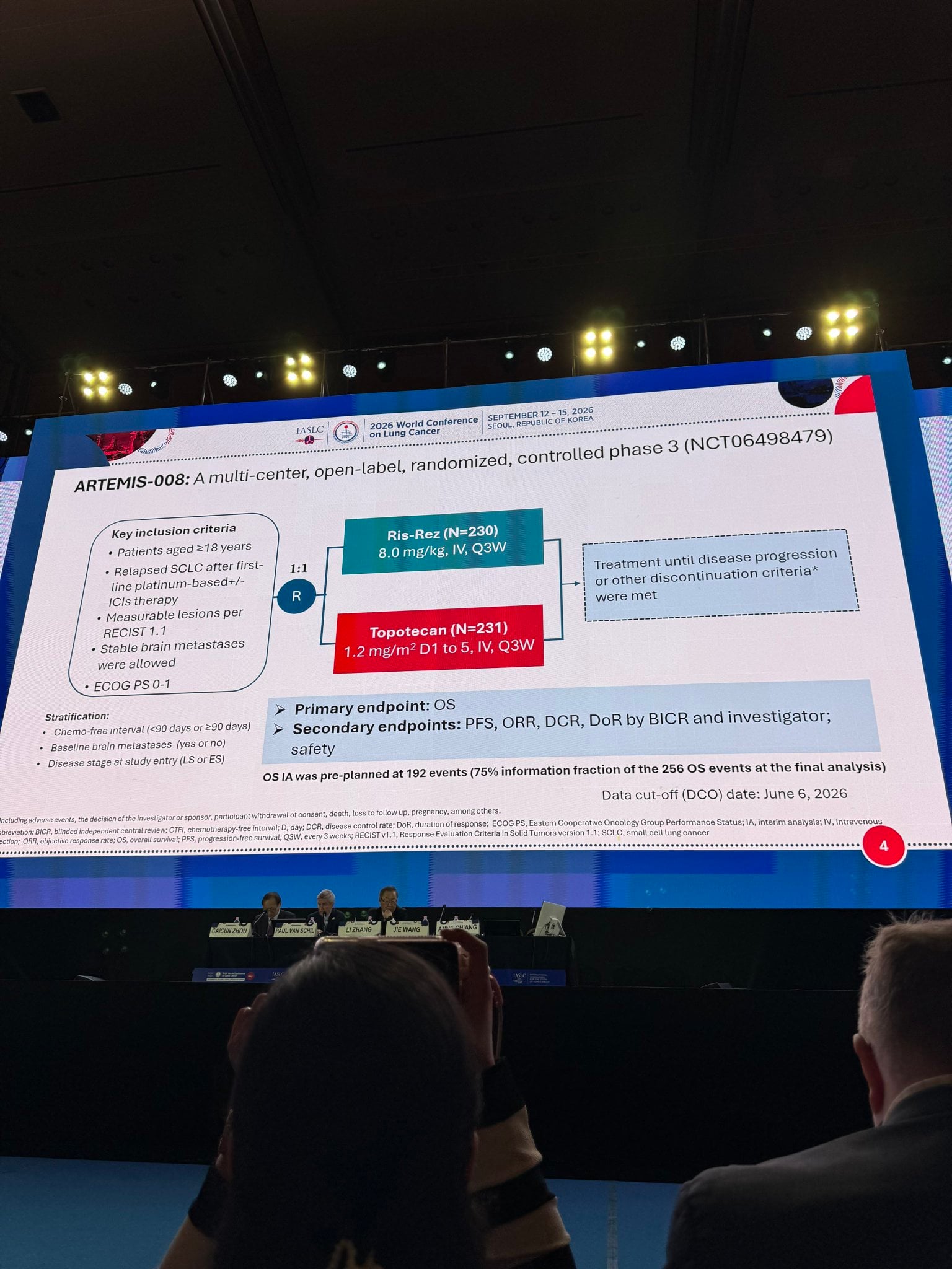 Riz Rez (say that five times fast) is up next here at #WCLC26 @IASLC https://t.co/cOpwrH9m