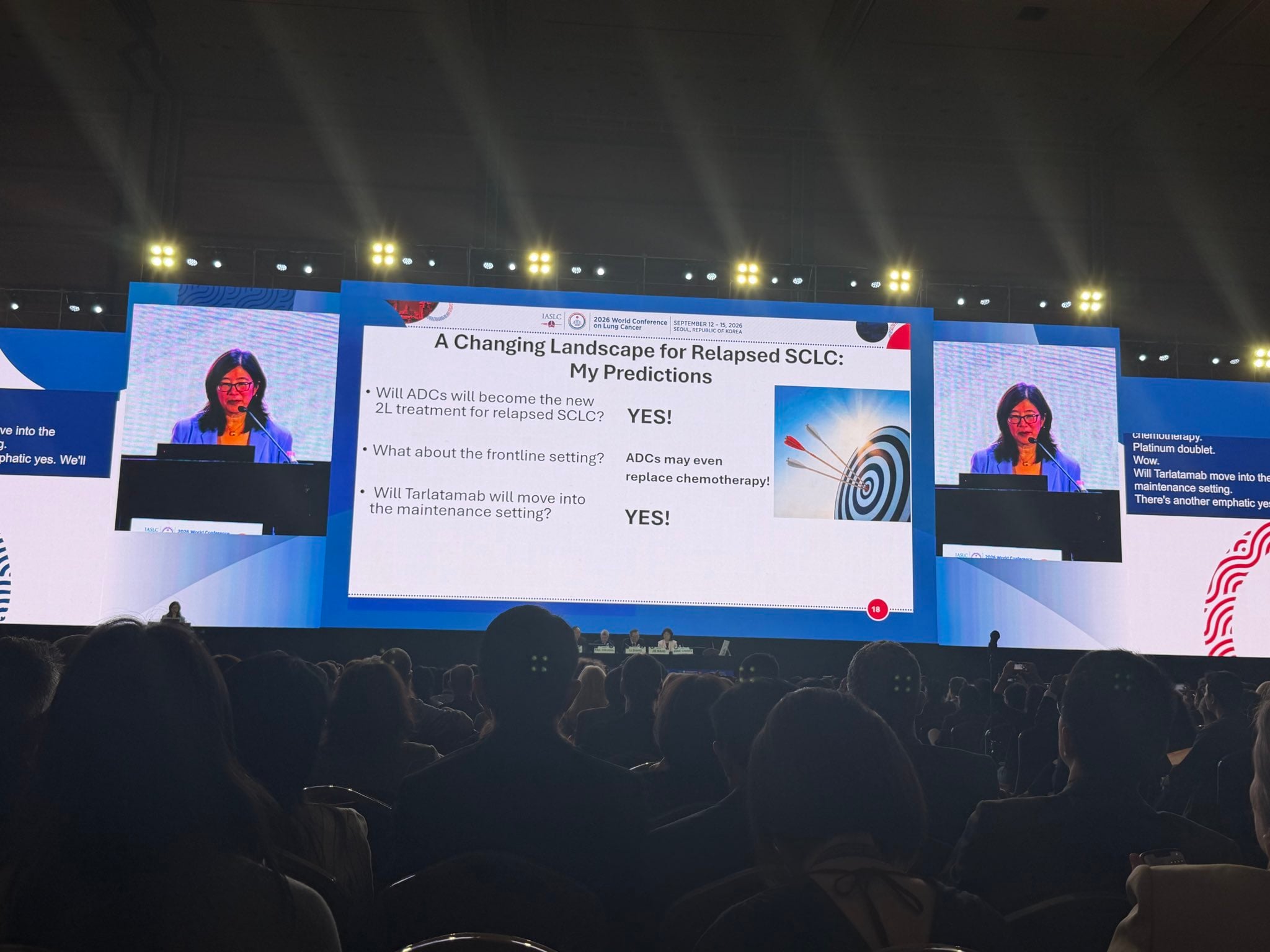 Excellent discussion by Dr. @Annechiangmd summarizing the B7H3 ADCs and the evolving land