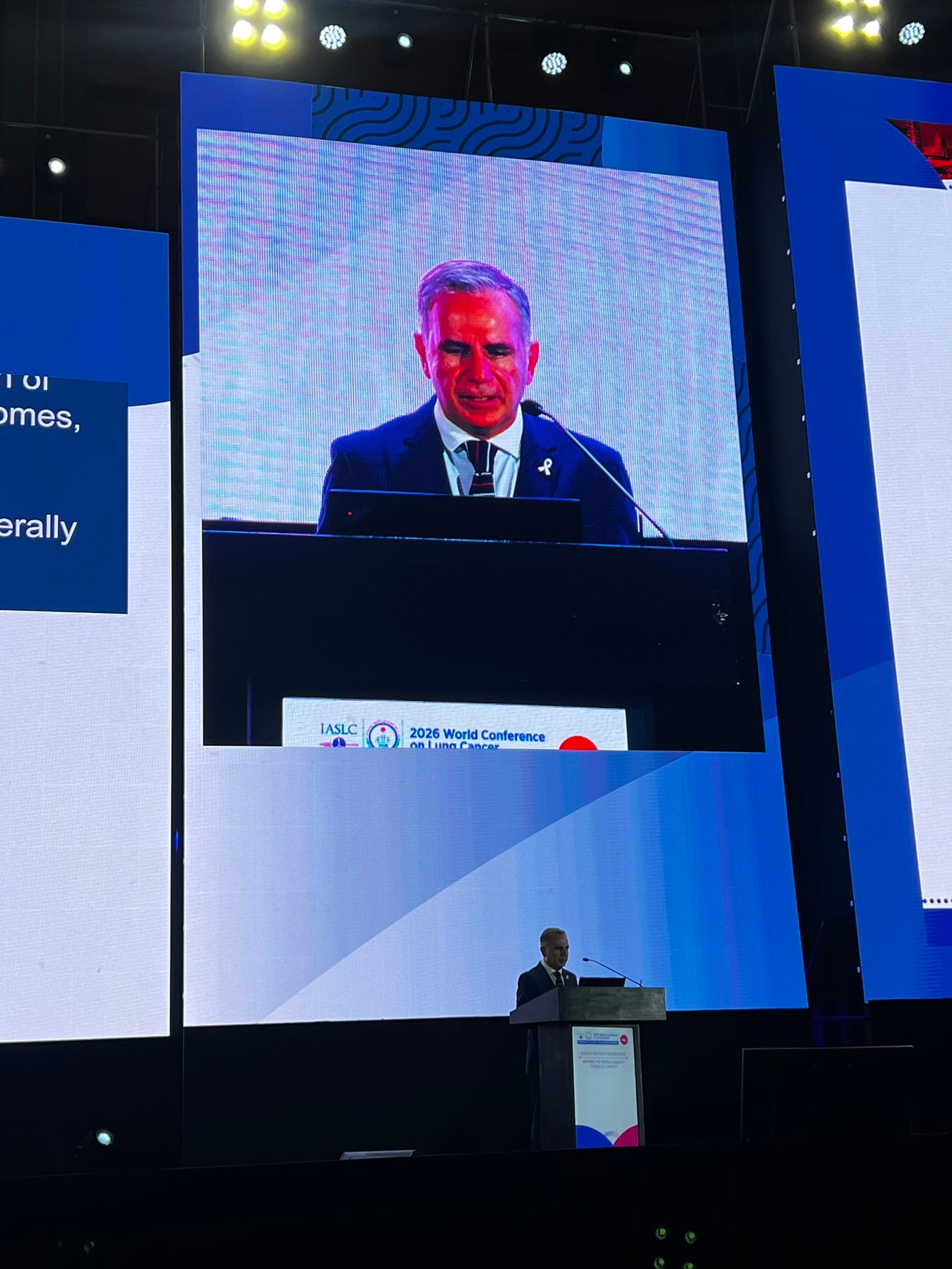 Happening now! Presidential session at #WCLC2026
A negative study, but yet informative, s