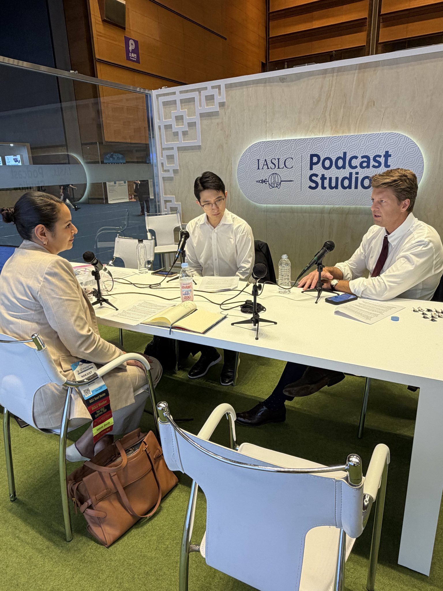 Back in the studio to bring you the latest of #WCLC26 https://t.co/HYRqSRrrUU