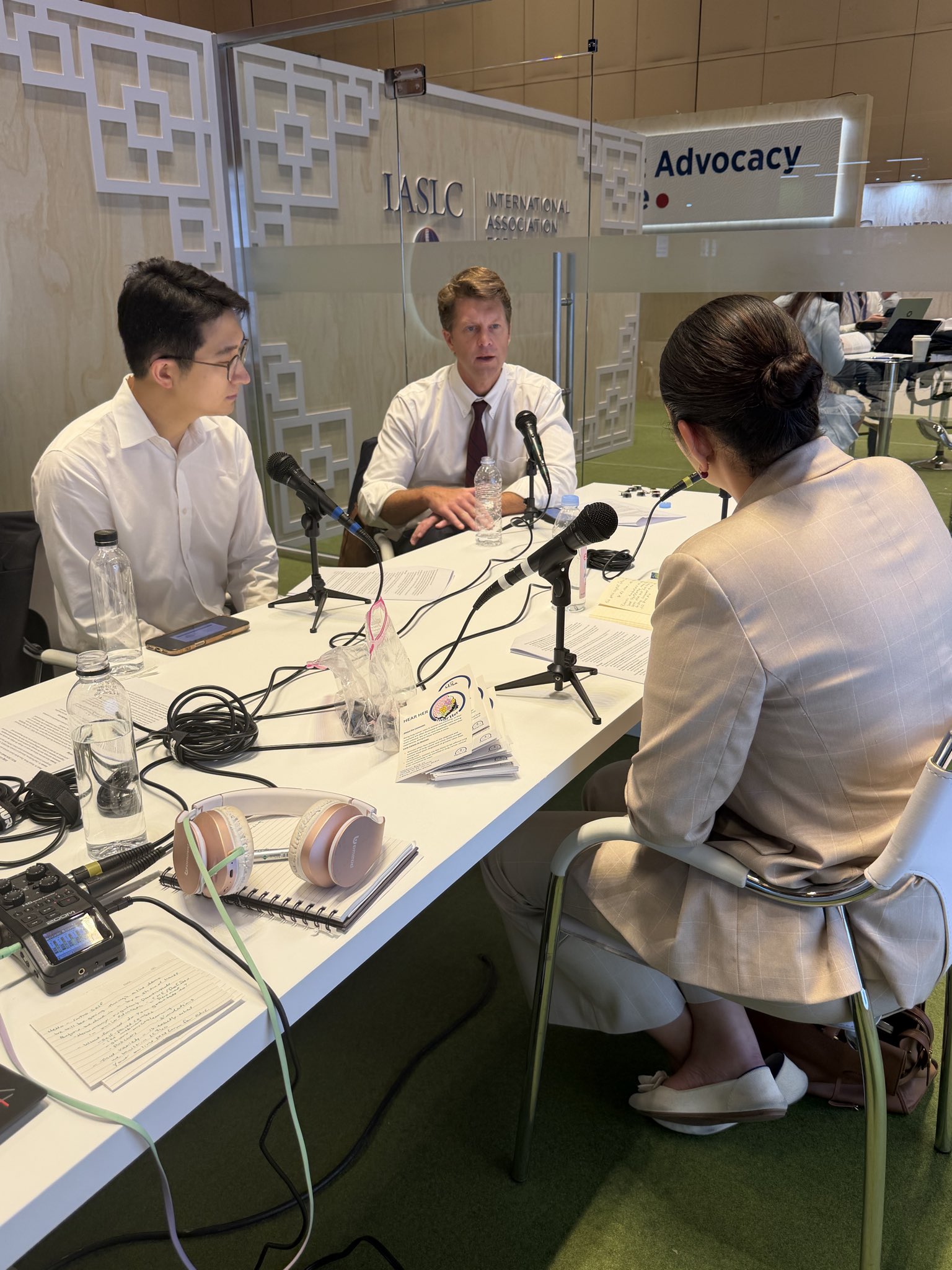 Back in the studio to bring you the latest of #WCLC26 https://t.co/HYRqSRrrUU