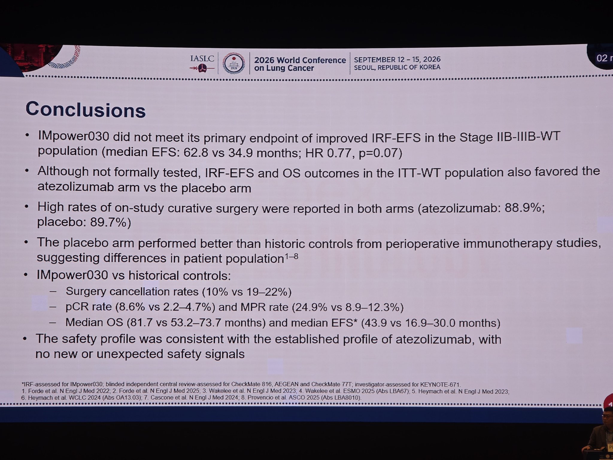 @bensolomon1 #IMPower030 did not meet primary endpoints of improved IRF-EFS https://t.co/5