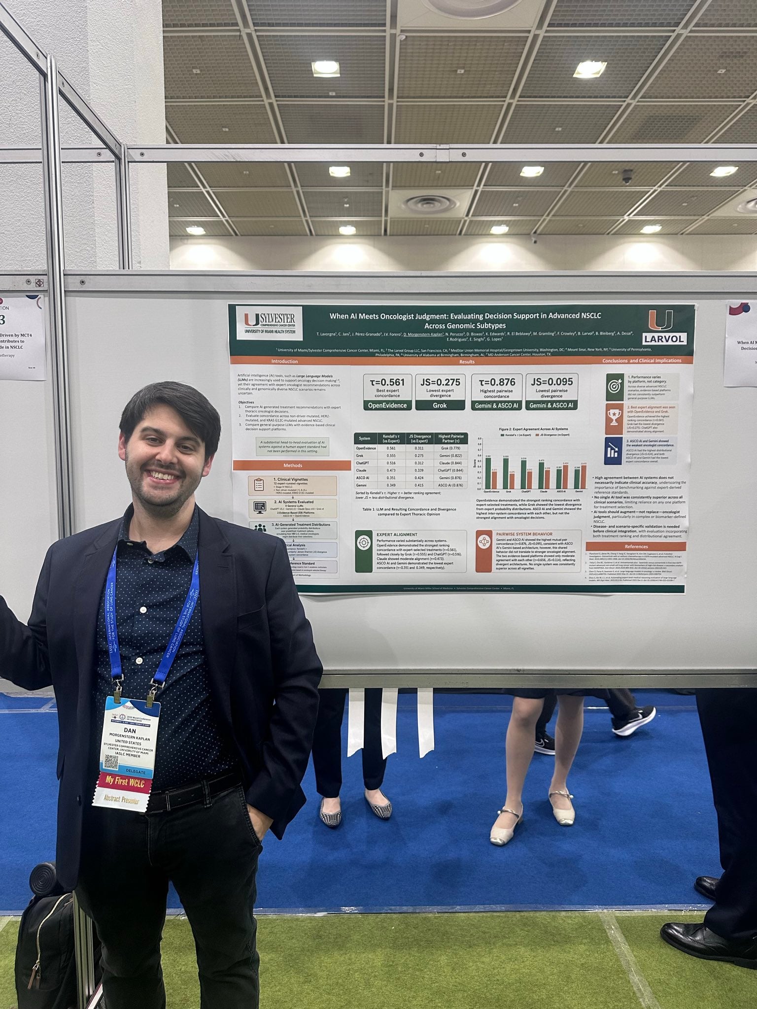 Come see @dan_morgen ‘s poster on an AI decision tool across genomic subtypes! @Jani_Chinm