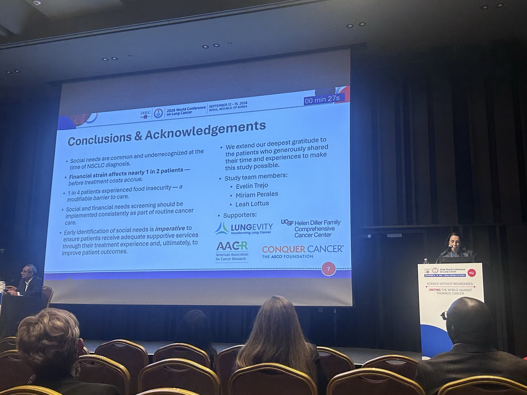 Important study presented by @AnaVManana- outside the exam room our patients have many soc