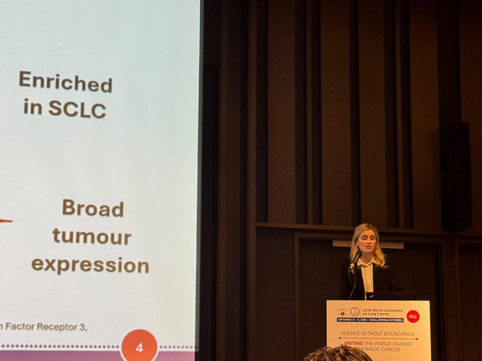 It was an honour to present at World Lung today in Seoul. An exciting session debating nov