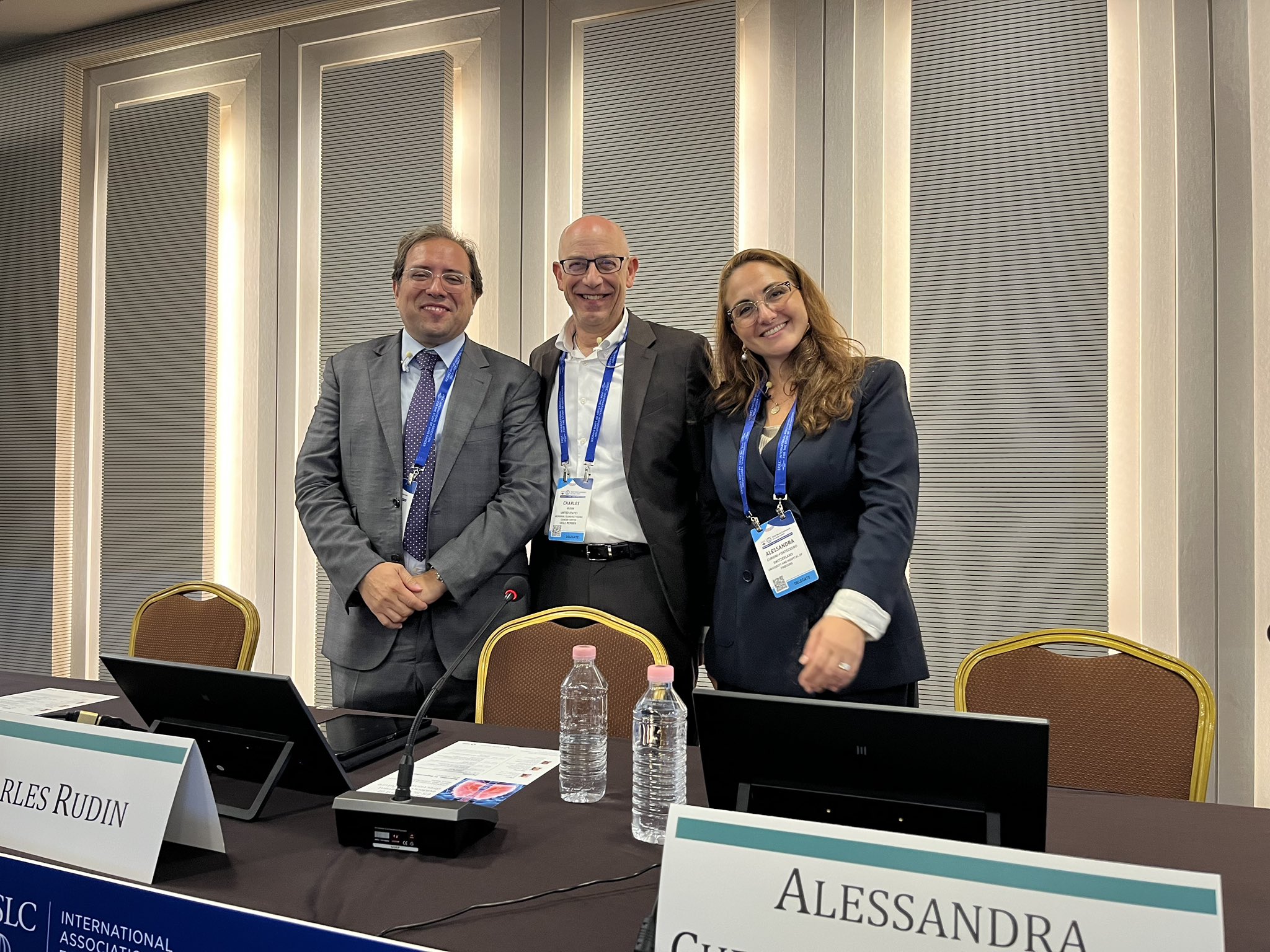 Privileged to share the stage with two outstanding experts at the MSD Global SCLC Symposiu