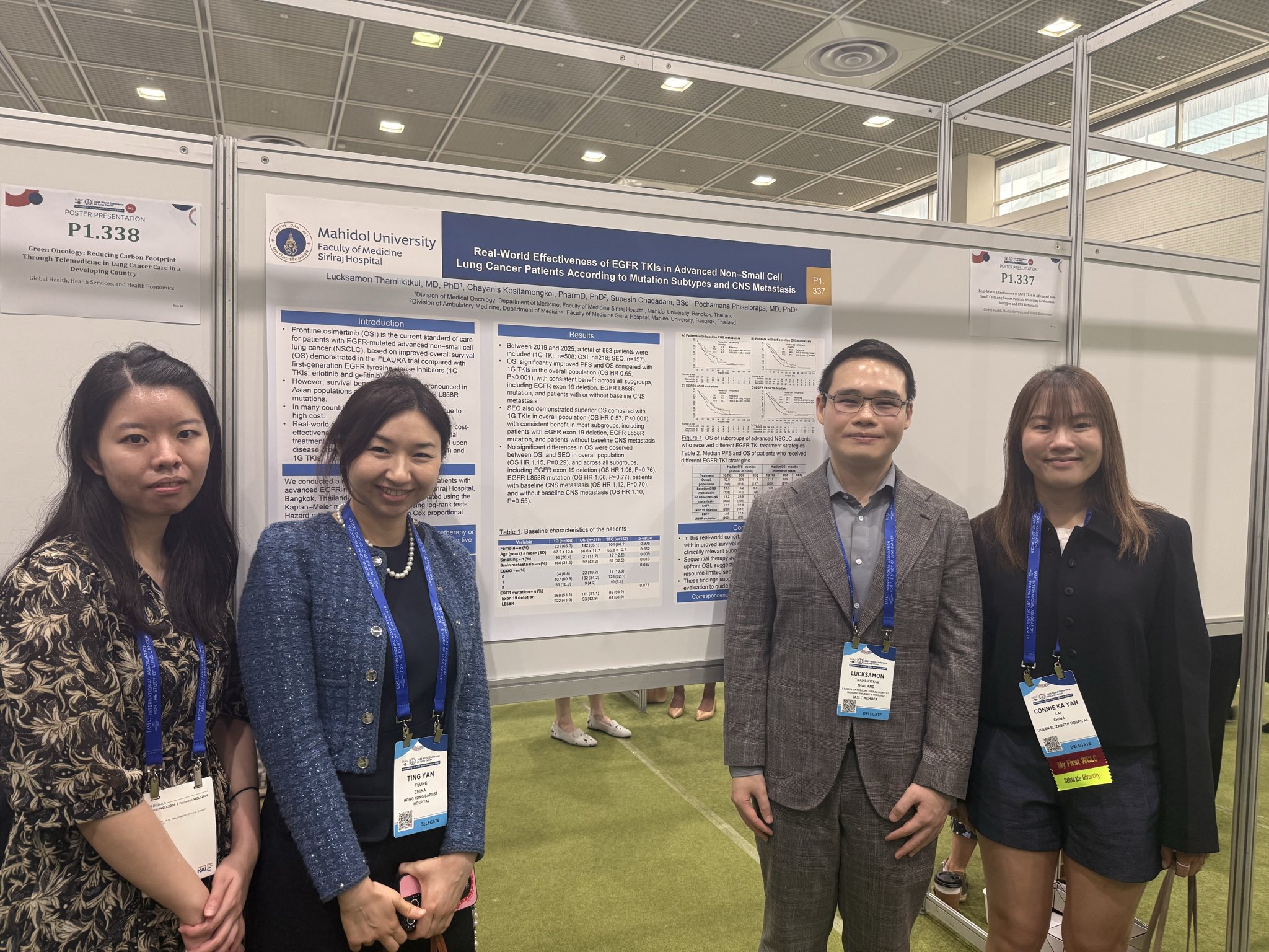 Reunited in Seoul for #WCLC2026! 🇰🇷 Beyond excited to catch up with global friends and col