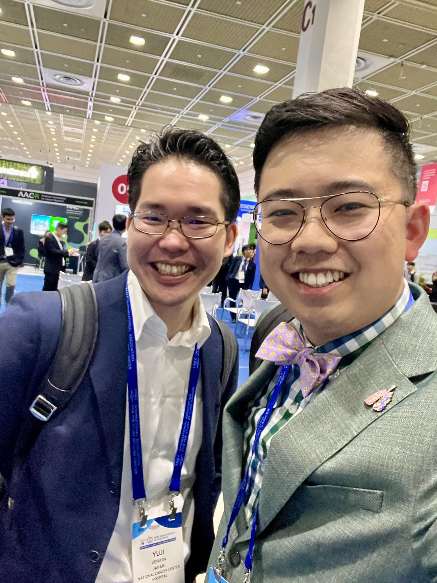 Getting to meet your international collaborators in person is the beauty of conferences li