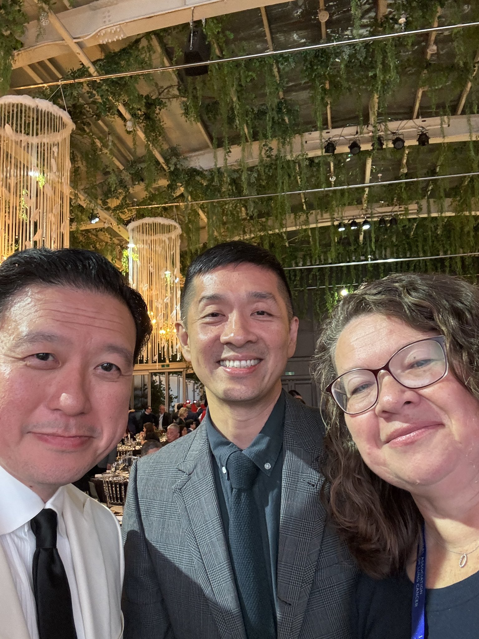 A beautiful faculty dinner at #WCLC26 with a surprise performance by the amazing Drs. Myun