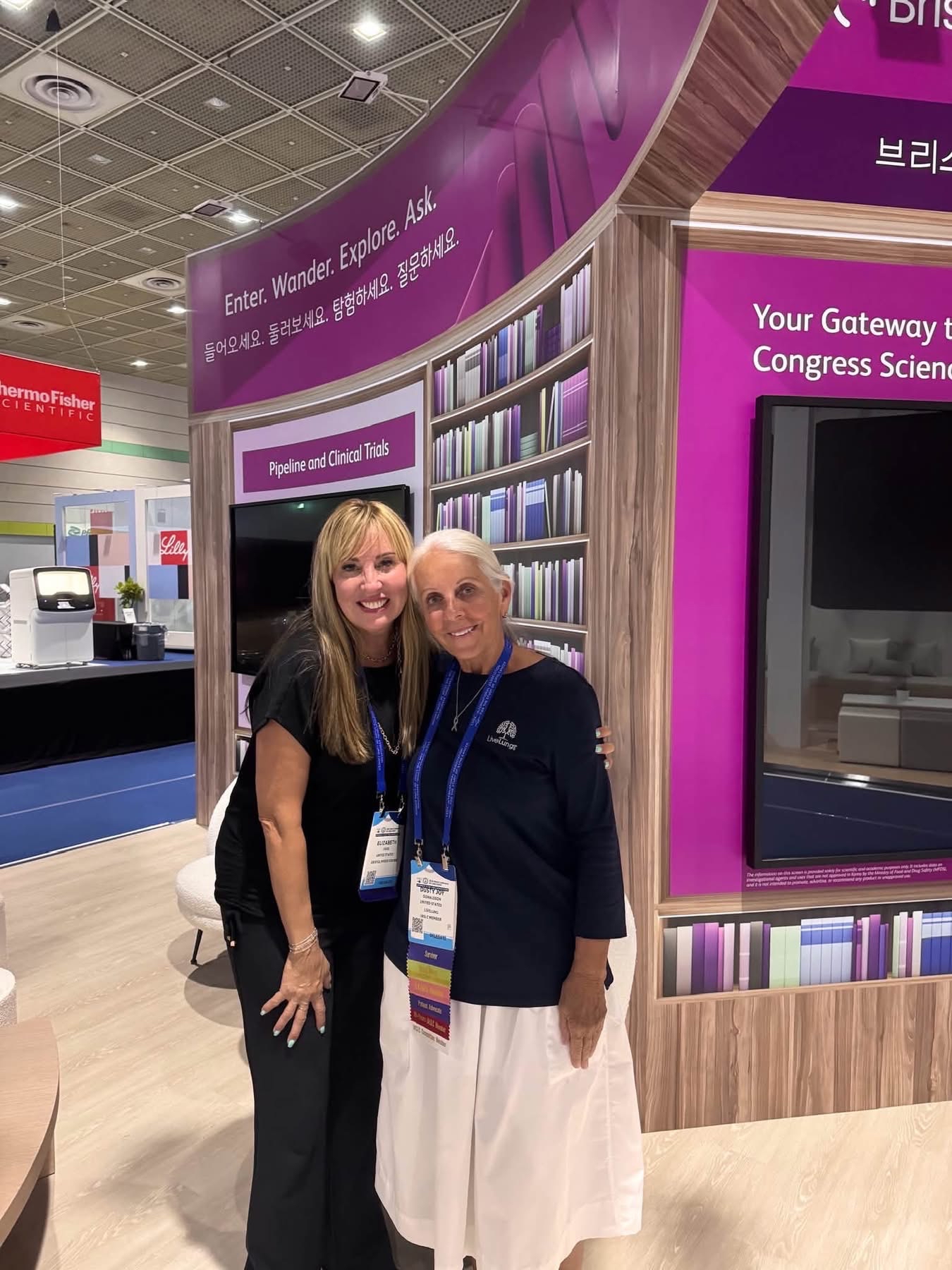 In addition to great research, #WCLC2026 creates connections, friends, and fun. 🤍 https://