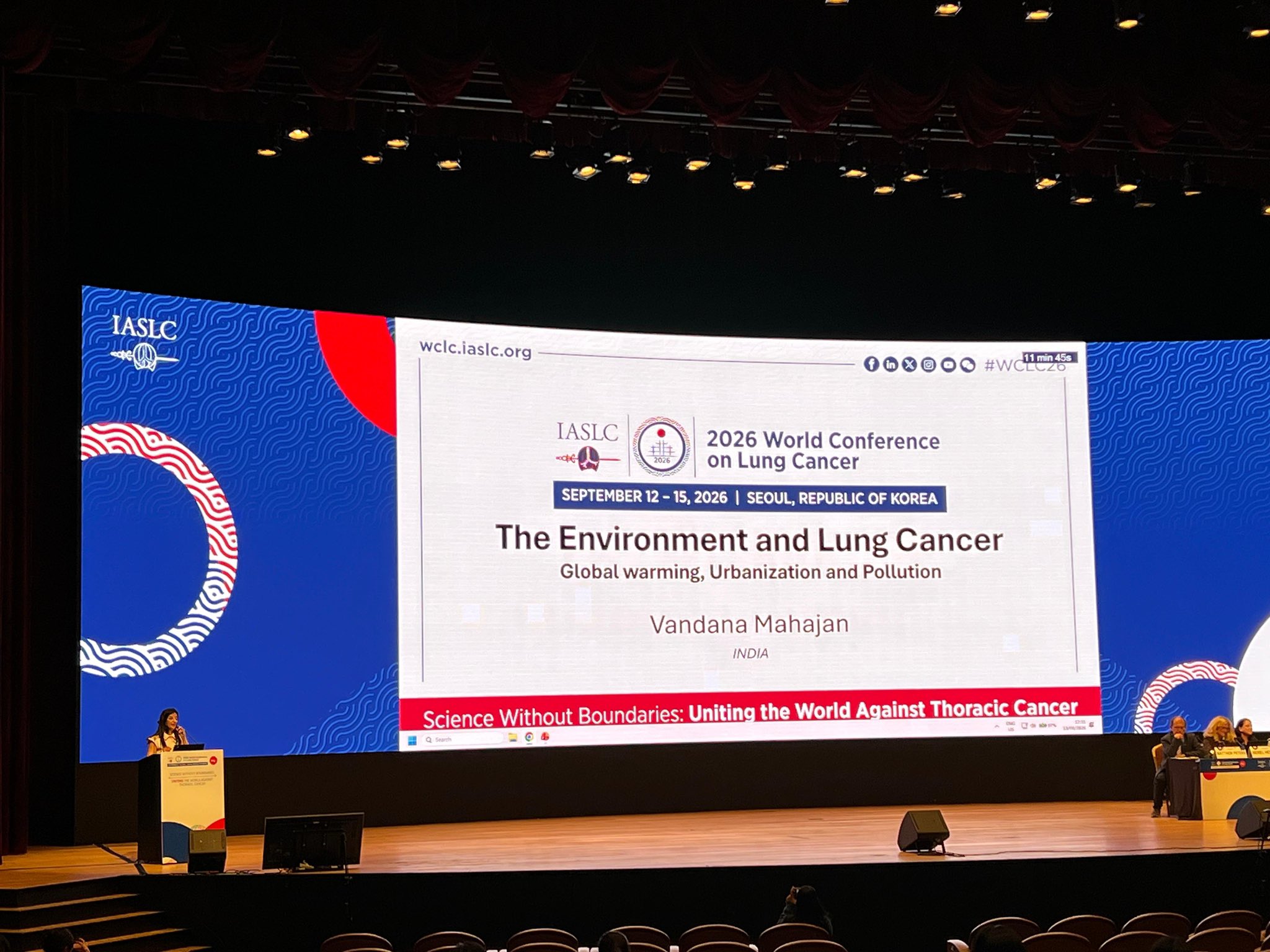 Day 2 at #WCLC26
What a day. What a privilege. What a responsibility.
Being an invited spe