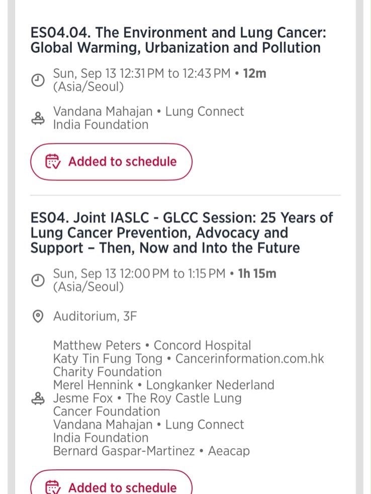 Day 2 at #WCLC26
What a day. What a privilege. What a responsibility.
Being an invited spe