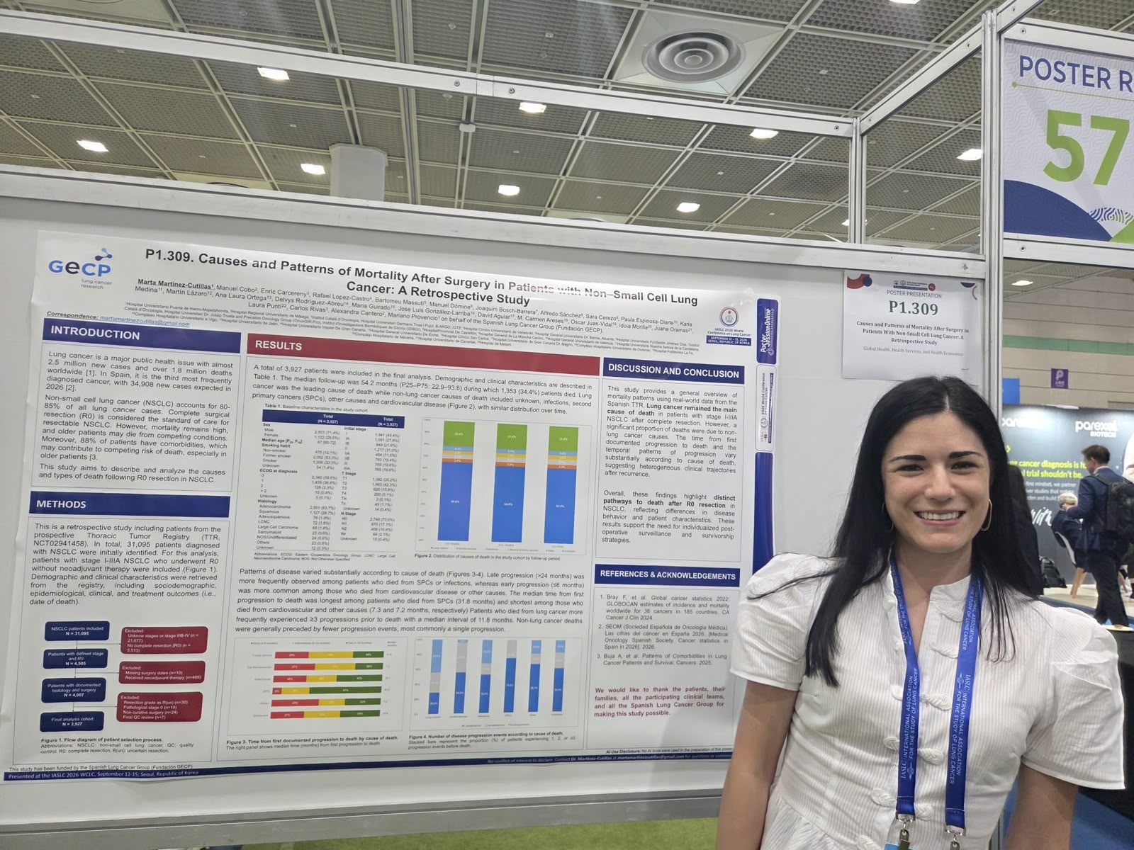 🔬 Marta Martínez-Cutillas del @HospiPtaHierro presenta en #WCLC2026 el póster:
➡️ Cause
