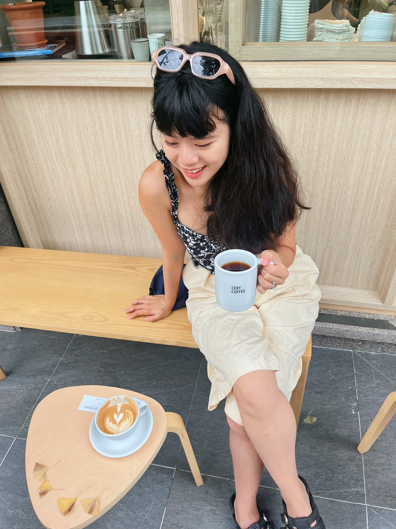 Early morning Seoul independent coffee shops Cert Coffee and Fritz Coffee Company before d