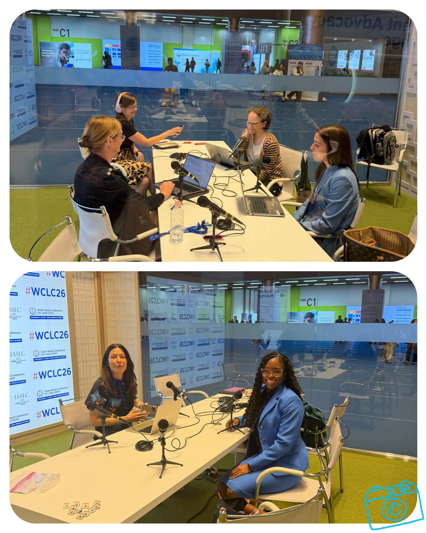Studio mode: ON 🎙️ Bringing you highlights and conversations from #WCLC26 https://t.co/56Y