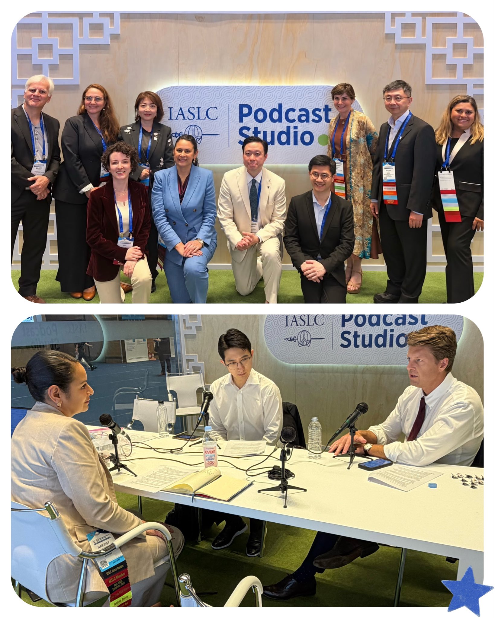 Studio mode: ON 🎙️ Bringing you highlights and conversations from #WCLC26 https://t.co/56Y