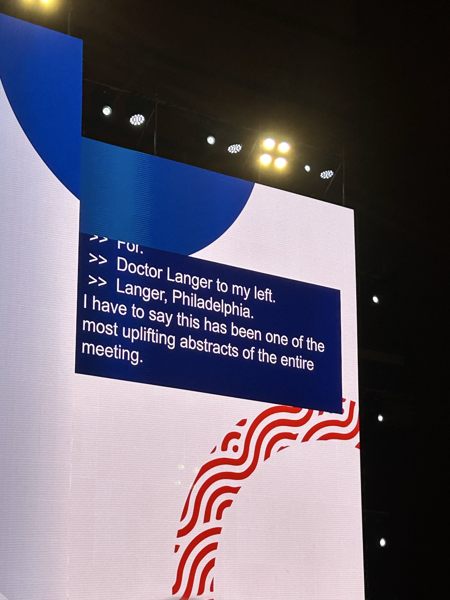 Classic. For the doctor who needs no introduction at microphone 3. @IASLC #WCLC26
@Corey