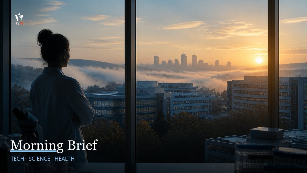 🔬 Morning Brief — 14 Sep 2026
Today's science and health desks bring planetary puzzles, a