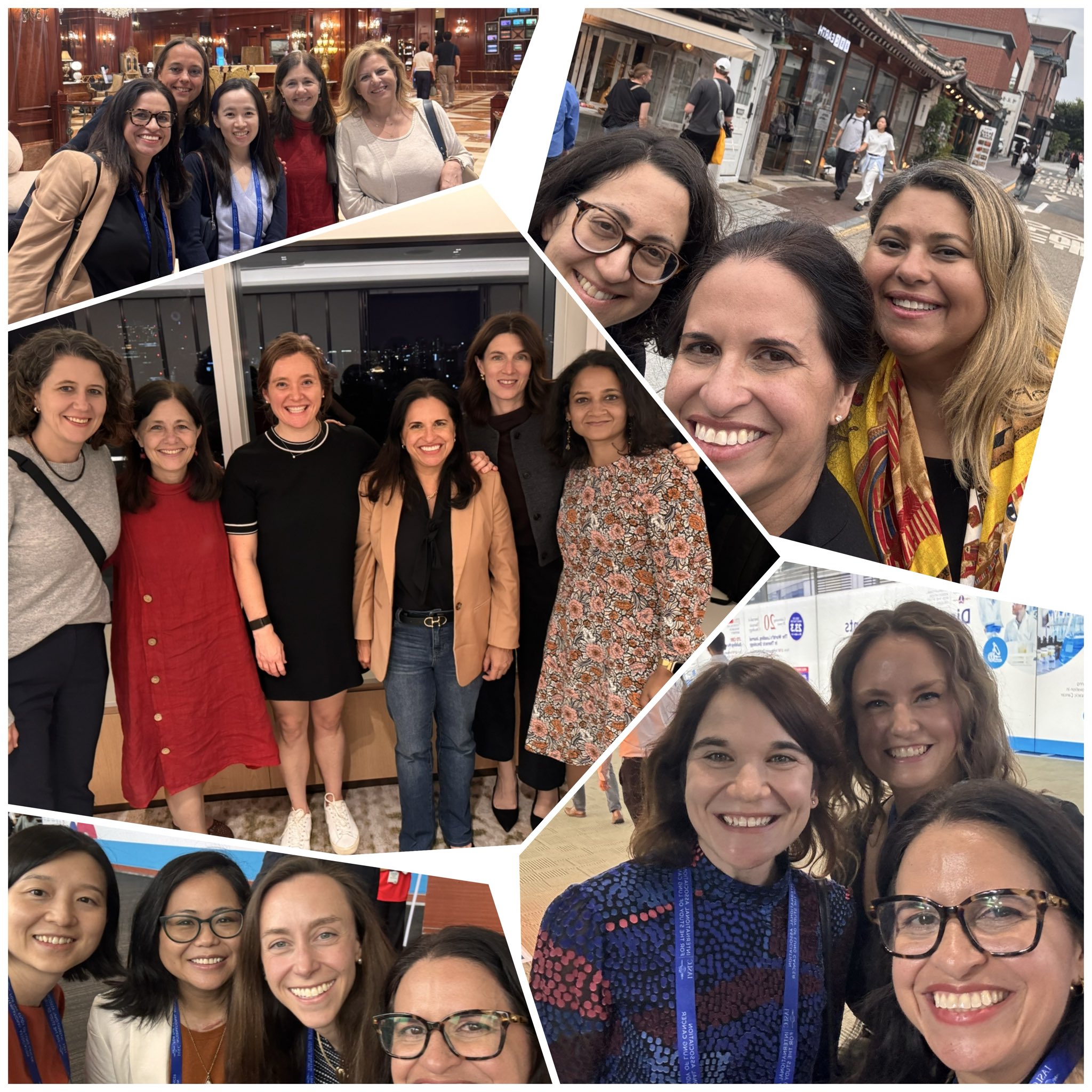 #WCLC26 Grateful for the 🌎 community of Women in Thoracic Oncology I’ve gotten to know thr