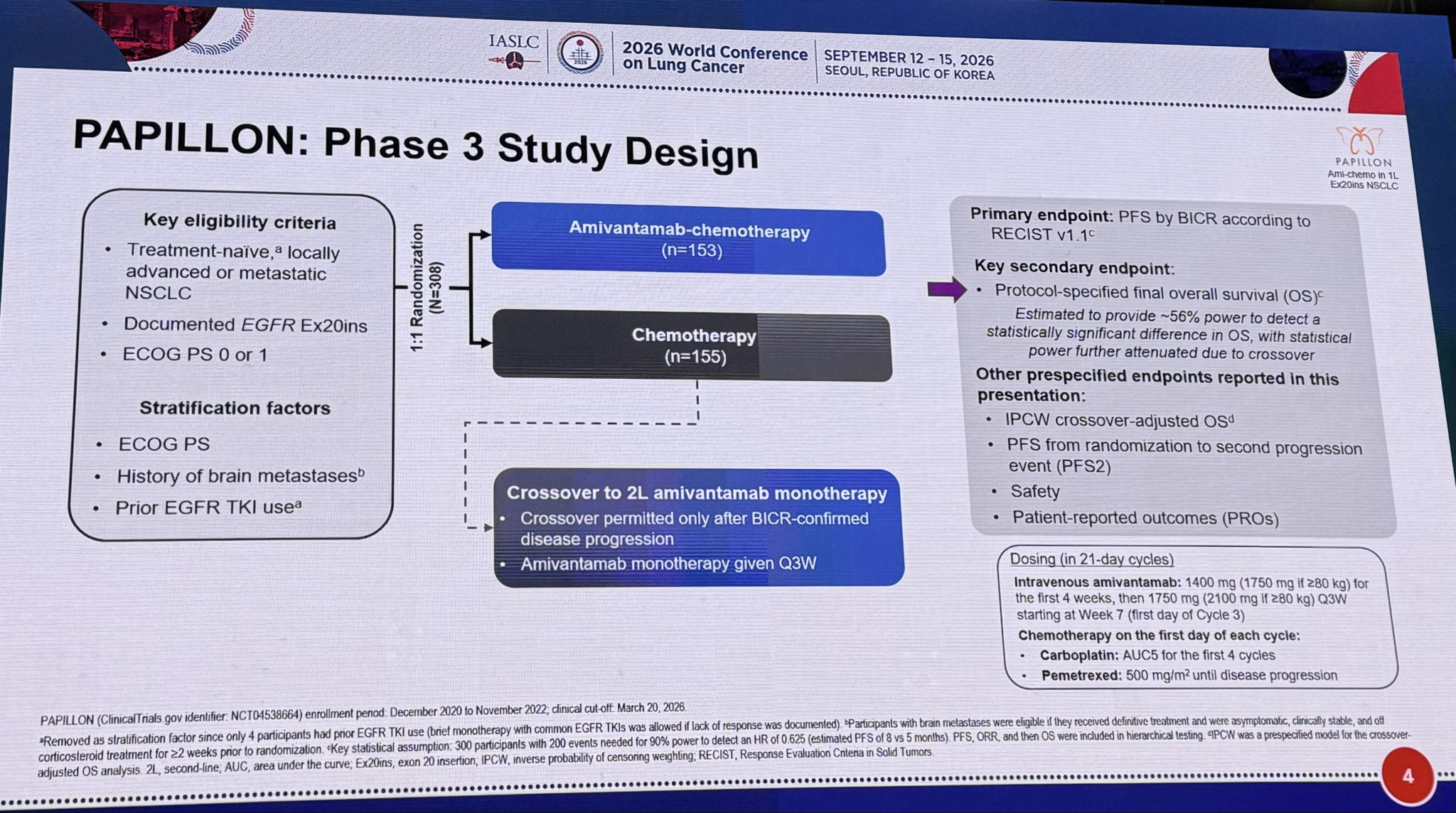 @chulkimMD presenting Papillon final OS update. No stat signif difference but high crossov