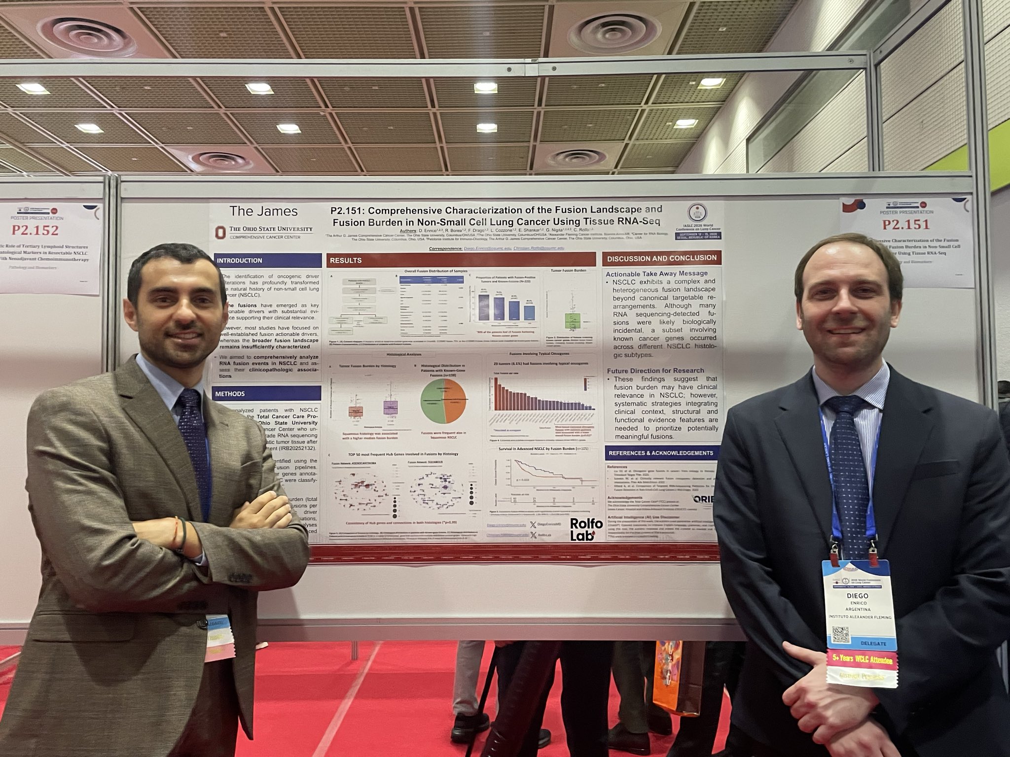 New from @DiegoEnricoMD from @rolfolab at #WCLC26: a tissue RNA-Seq view of the fusion lan