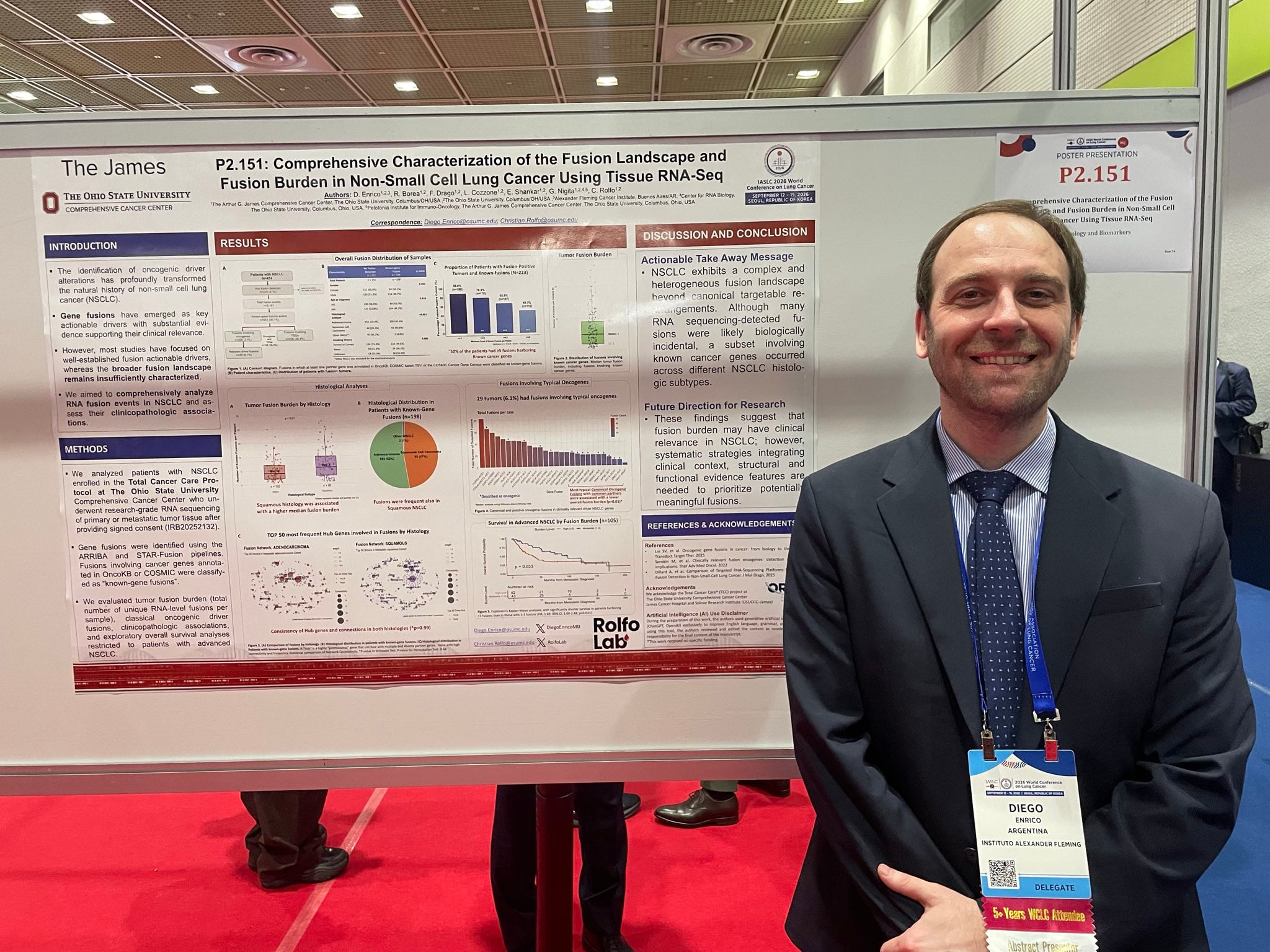 New from @DiegoEnricoMD from @rolfolab at #WCLC26: a tissue RNA-Seq view of the fusion lan