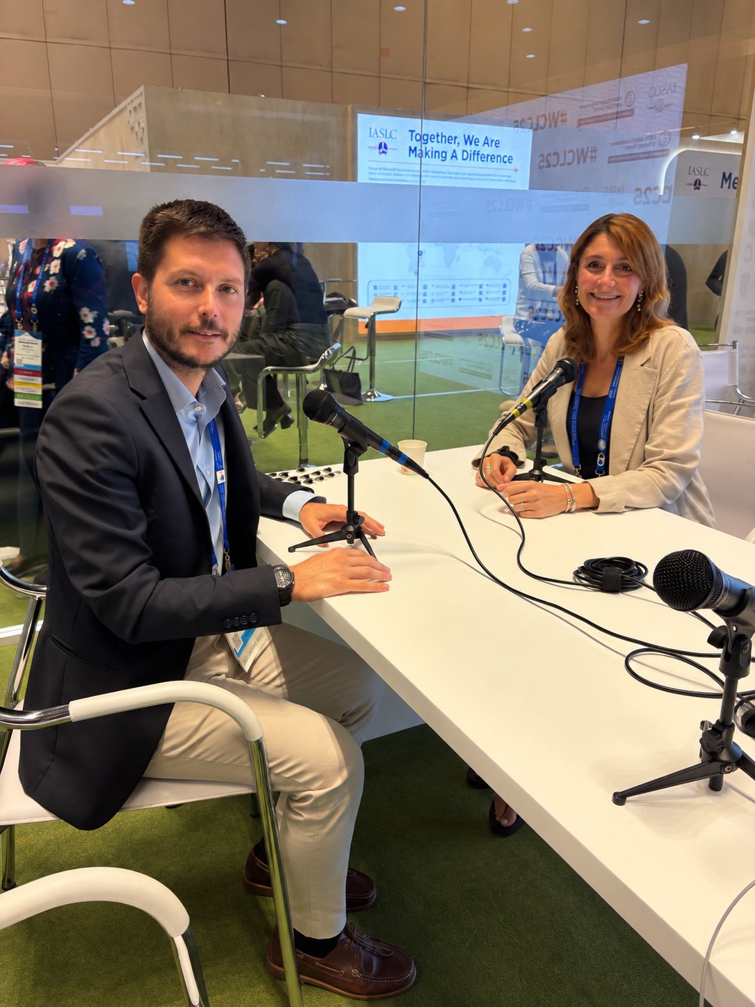 Recording in progress at #WCLC26 in Seoul 🇰🇷
@SarinaRicc
Stay connected on the @IASLC Th