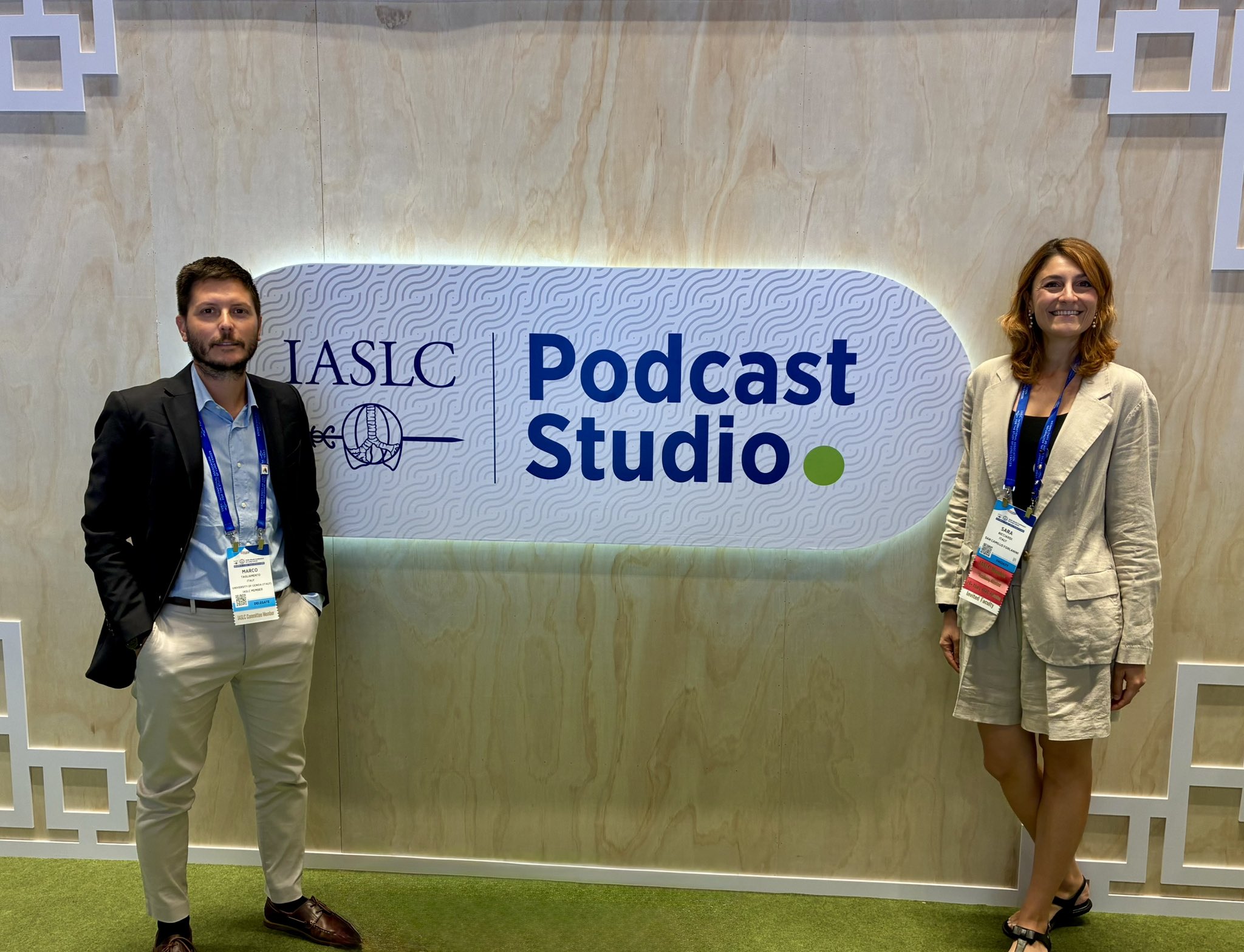 Recording in progress at #WCLC26 in Seoul 🇰🇷
@SarinaRicc
Stay connected on the @IASLC Th