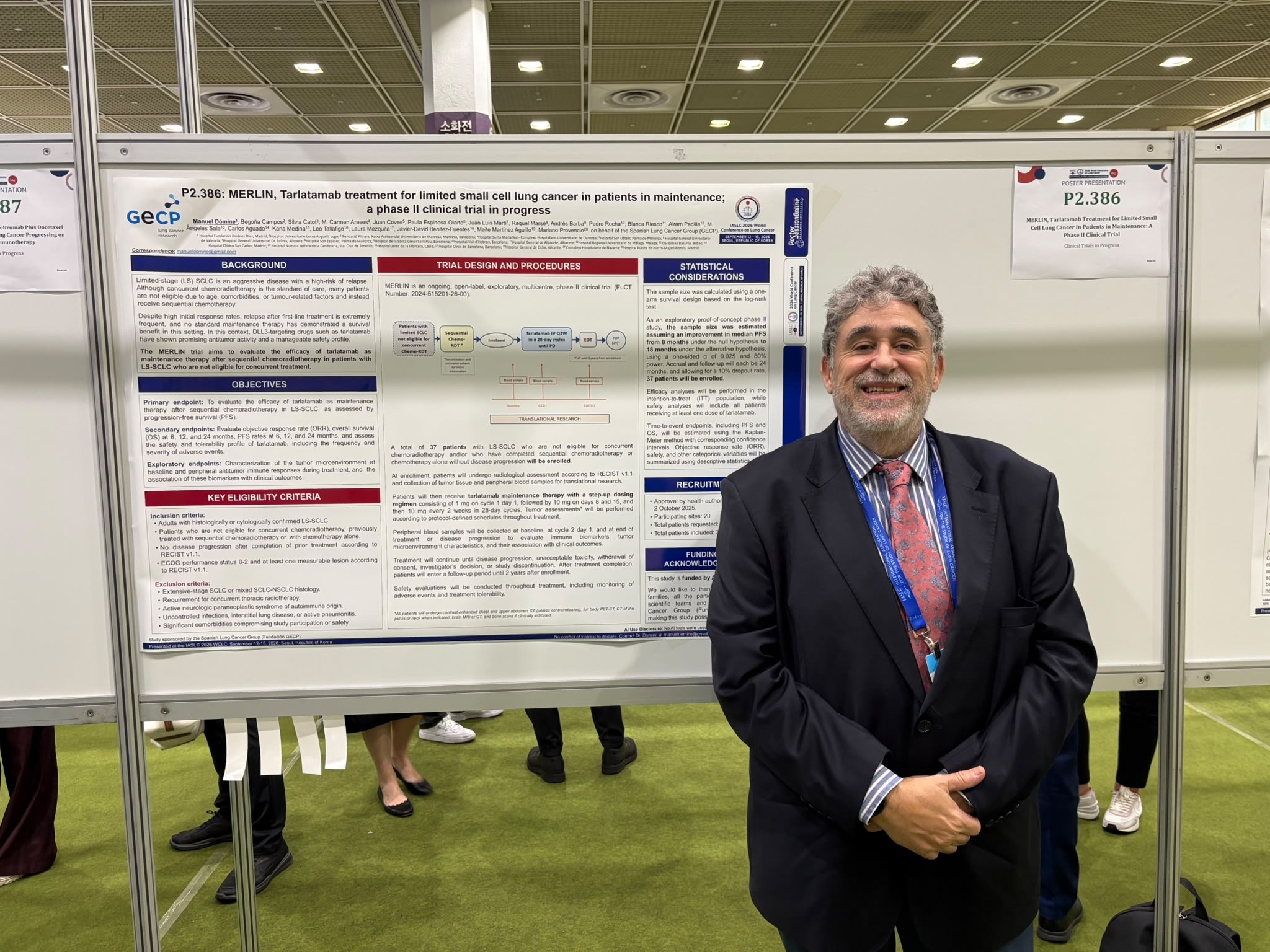 @ManuelDomine, Head of the Thoracic Tumors and Clinical Trials Unit at @Hospital_FJD in M