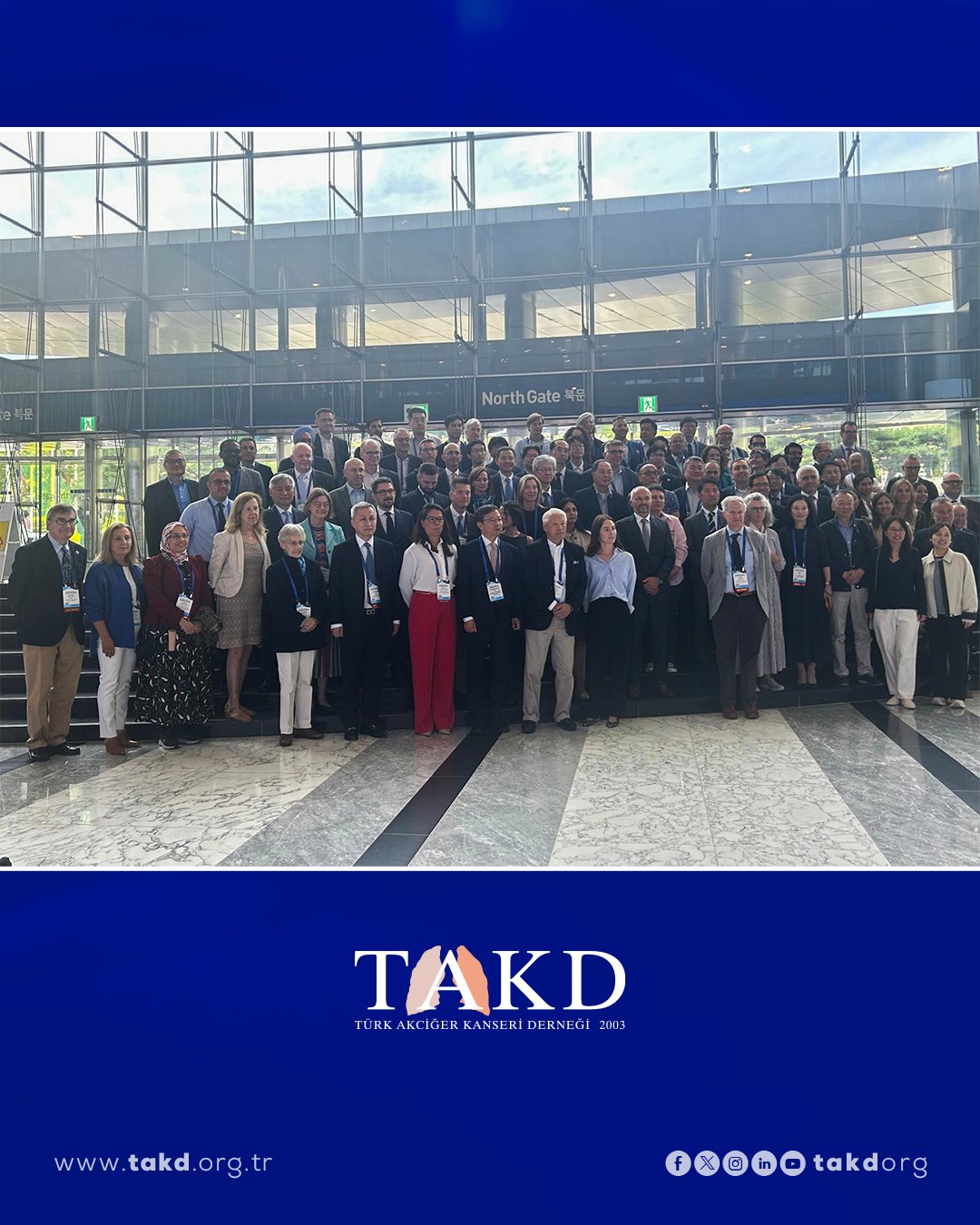 Türk Akciğer Kanseri Derneği Yönetim Kurulu üyelerimiz, 12–15 Eylül 2026 tarihleri arasınd