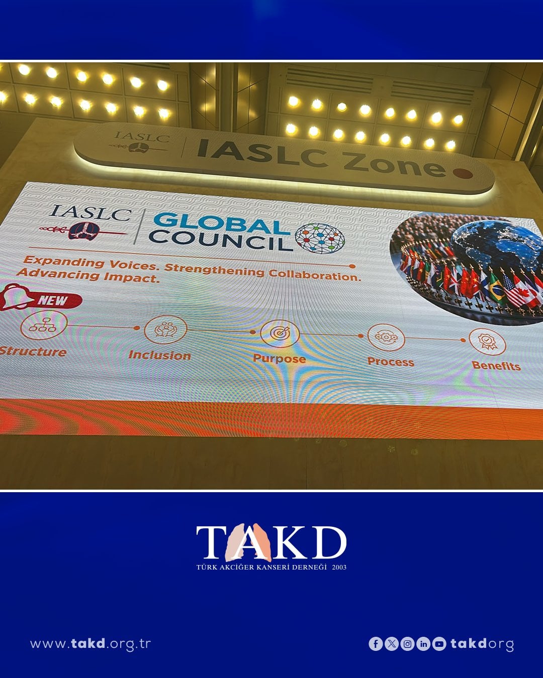 Türk Akciğer Kanseri Derneği Yönetim Kurulu üyelerimiz, 12–15 Eylül 2026 tarihleri arasınd
