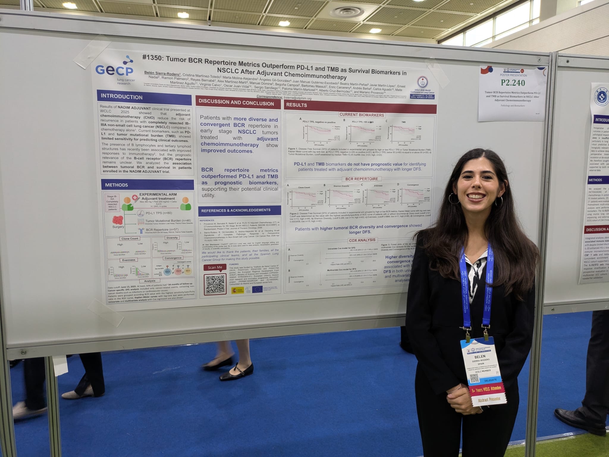 🔬 @sierra_belen @HospiPtaHierro presenta en #WCLC2026 un nuevo póster del #GECP:
➡️ Tumo