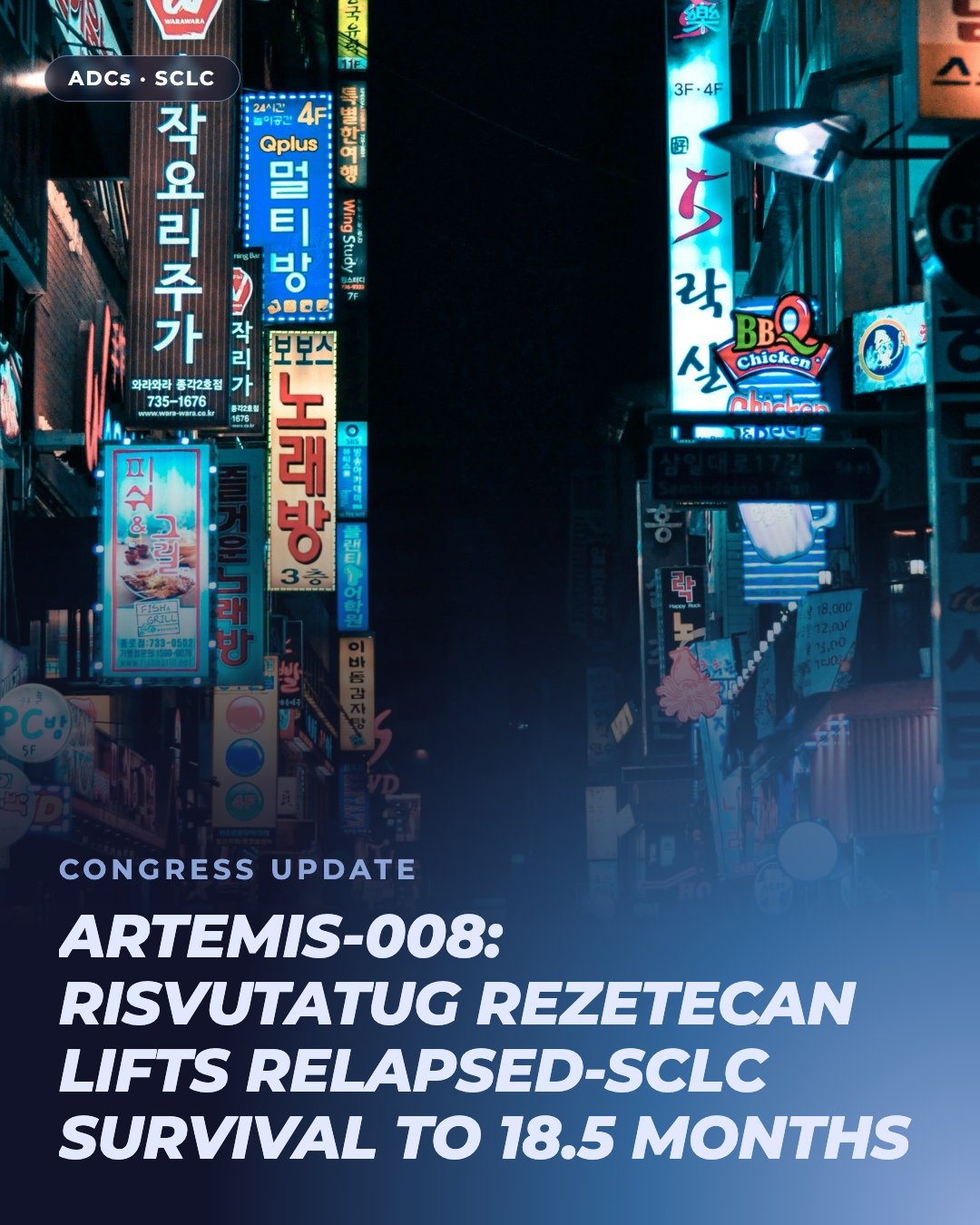 ARTEMIS-008 randomised 461 patients in China with small cell lung cancer relapsed after pl