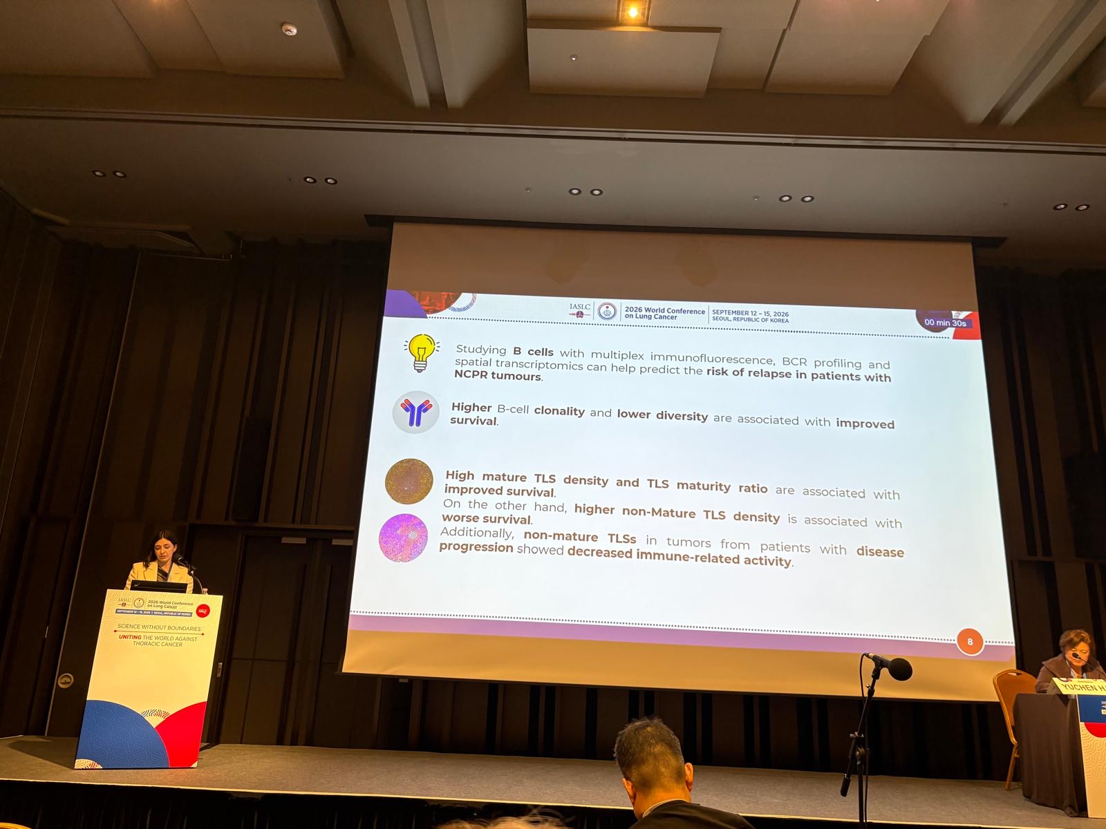 ⭕ 🗣️ @angelesgilg @HospiPtaHierro presents new GECP results on tertiary lymphoid structur