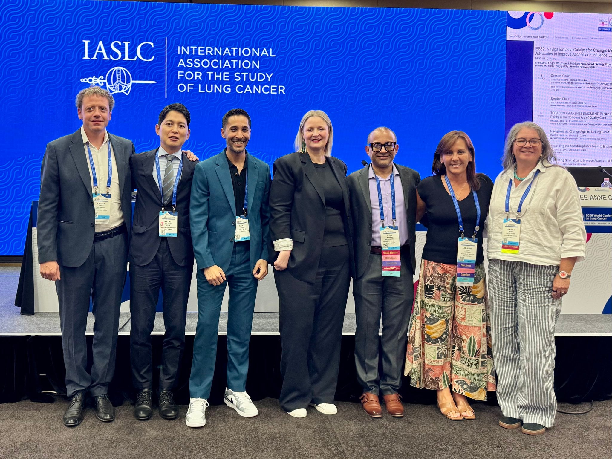 Grateful to co-chair a #WCLC26 session on navigation as a catalyst for change in lung canc