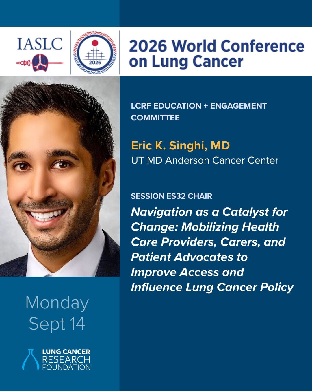 Among those presenting today at the World Conference on Lung Cancer in Seoul, South Korea: