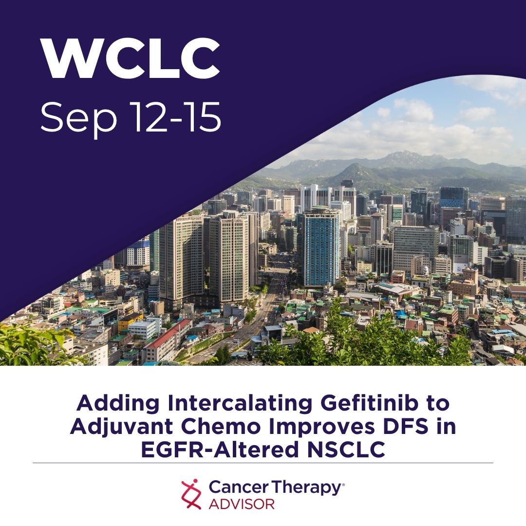 New data from #WCLC26 found adding intercalating gefitinib to adjuvant platinum-based chem