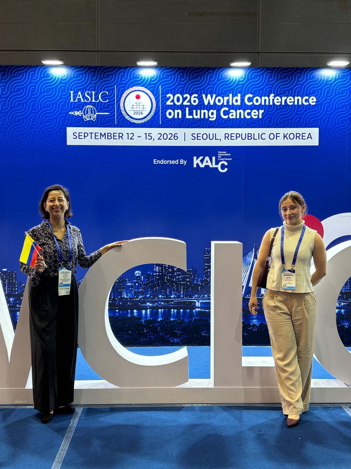 This #WCLC26 is special because it is the first lung cancer conference of my little sister