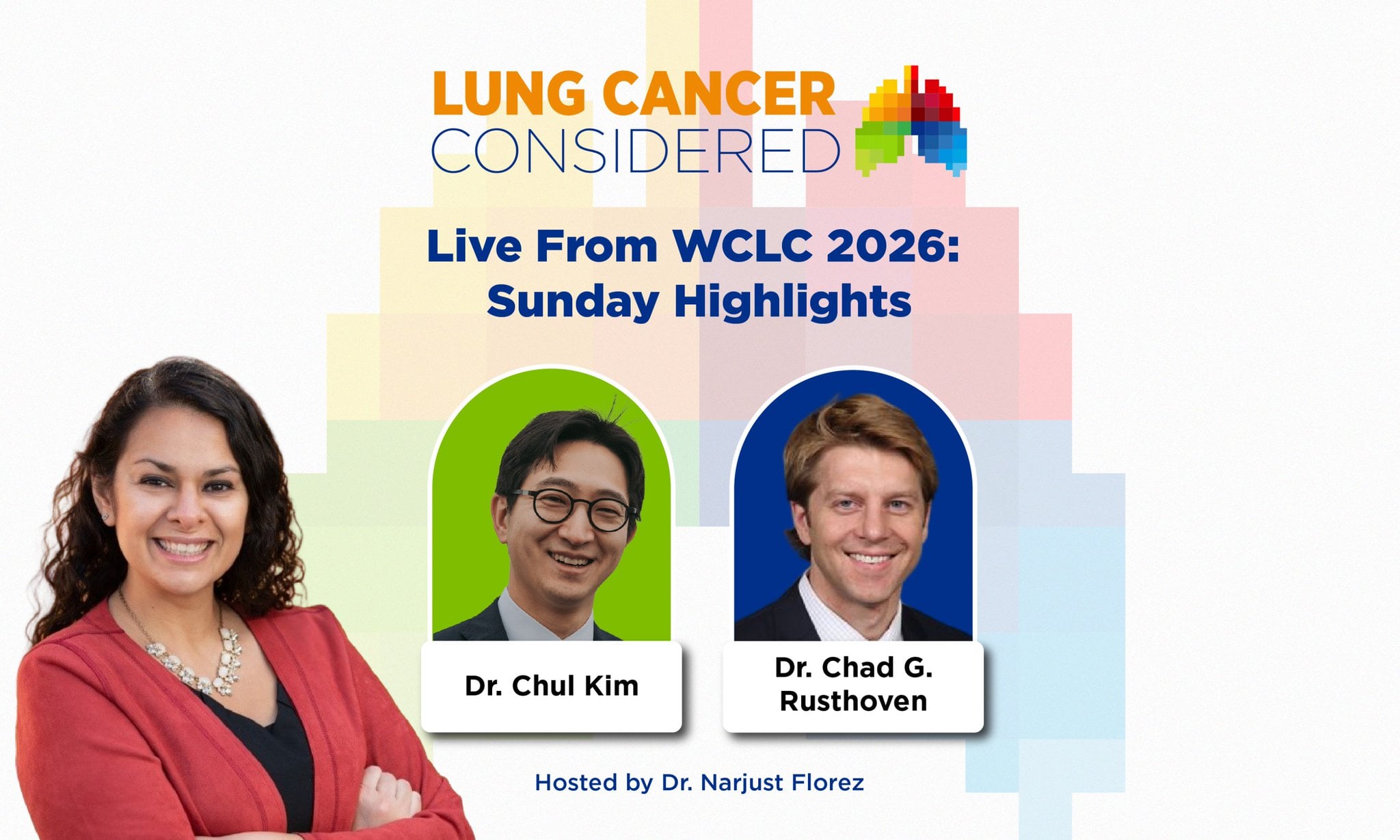 🎙️ Live from #WCLC26: Sunday Highlights!
Dr. @NarjustFlorezMD talks with Dr. Chad Rusthove