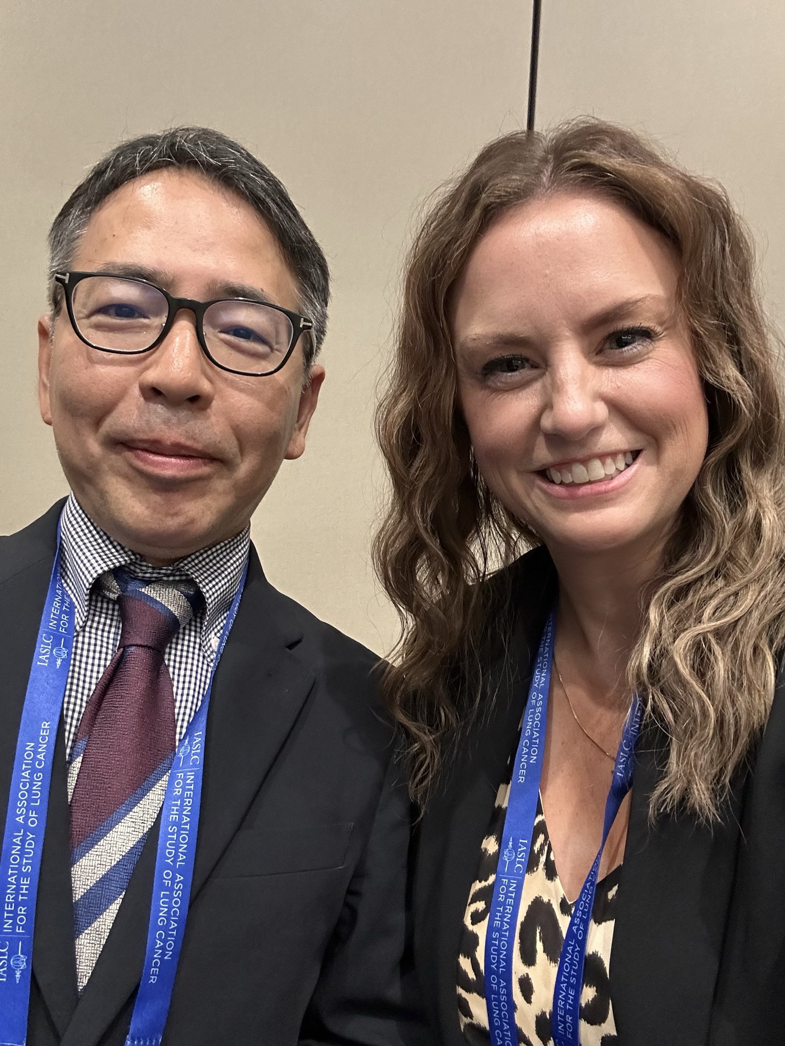 Honored to serve as the @IASLC SCLC committee co-chair with the esteemed Dr. Shigeki Umemu