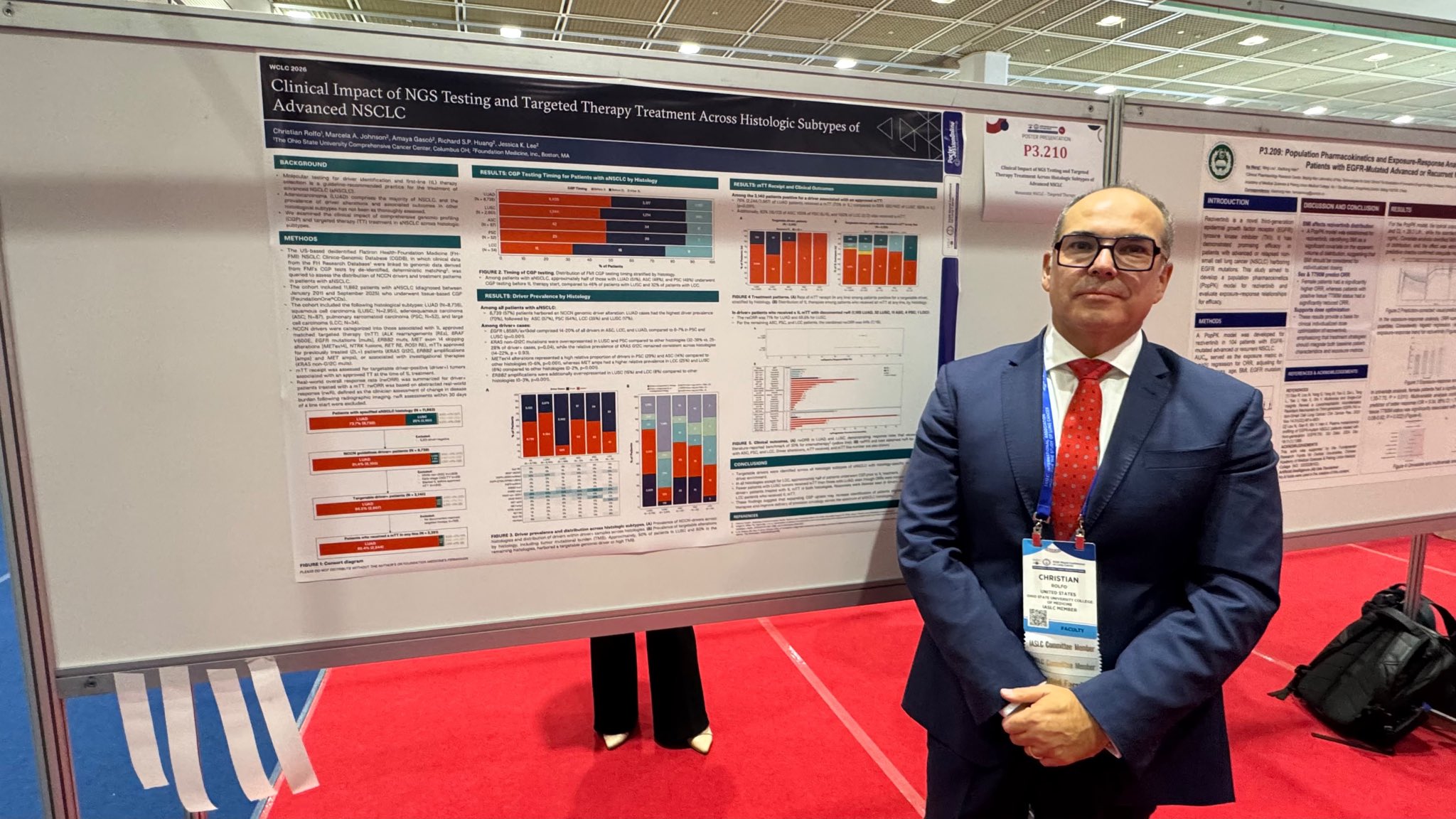 @ChristianRolfo at #WCLC26: across 11,862 patients with advanced #NSCLC, actionable driver