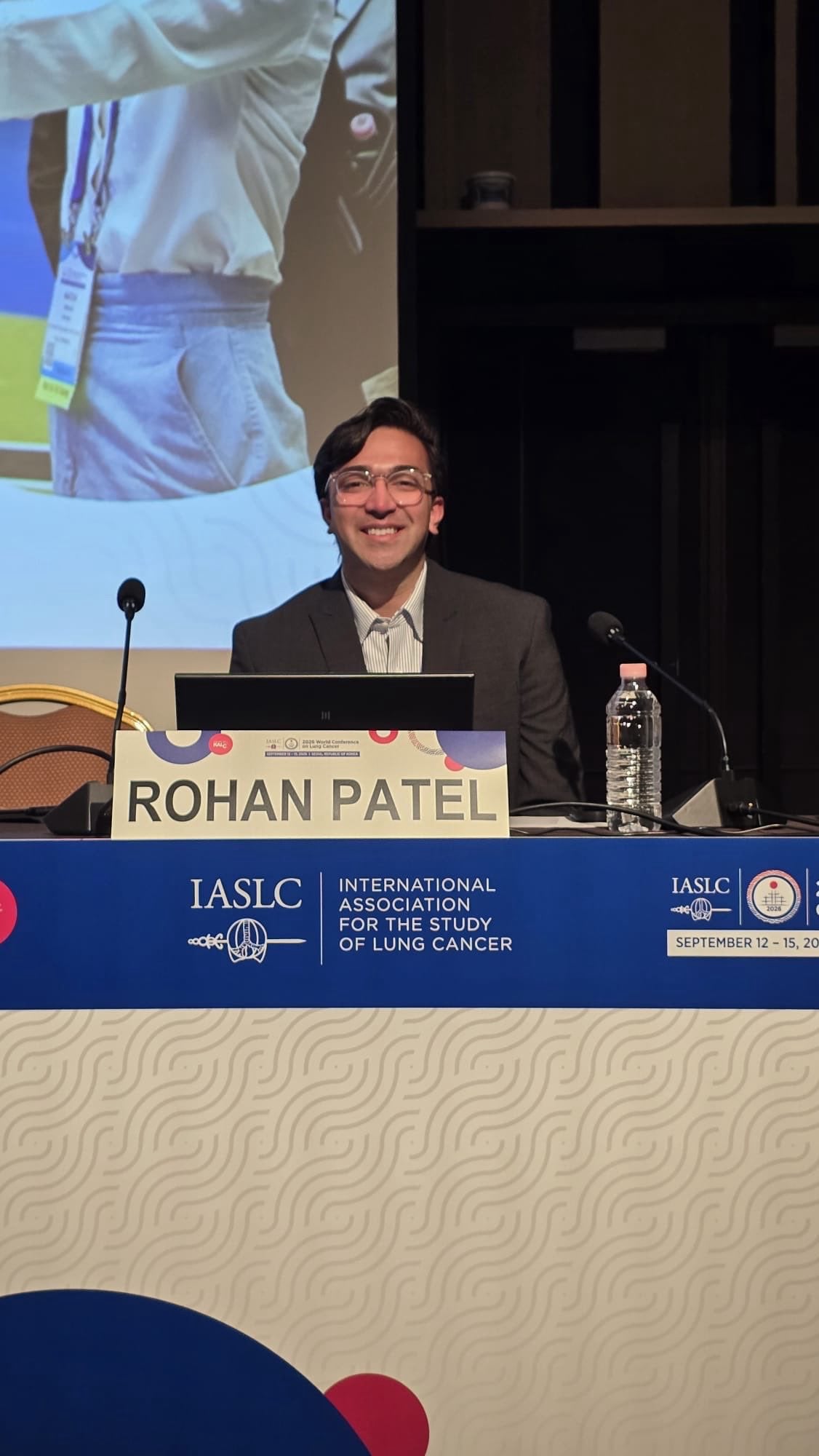 Such an honor to represent @MCWRadOnc at @IASLC as a member of the Global Policy and Partn