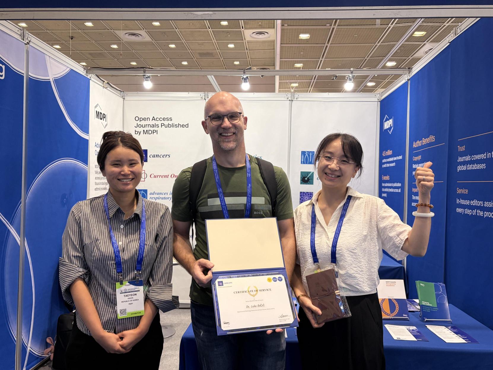 🤗We were delighted to meet with our editors in person at #WCLC2026!
Thank you for the ins