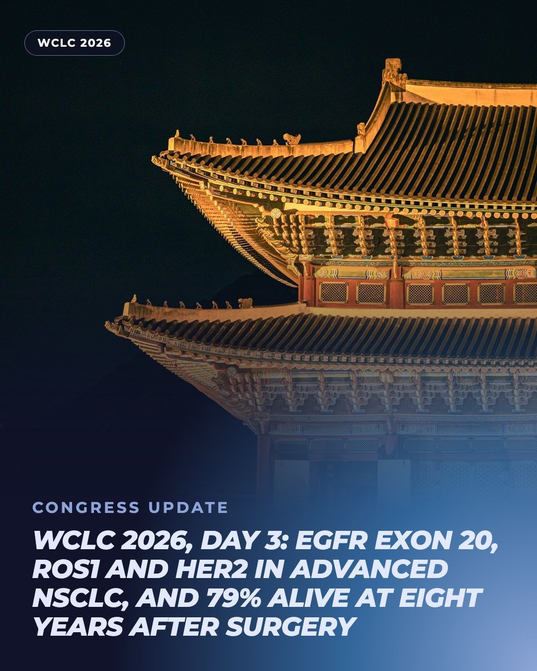 Five readouts in one Seoul afternoon, and the two EGFR exon 20 trials pulled opposite ways